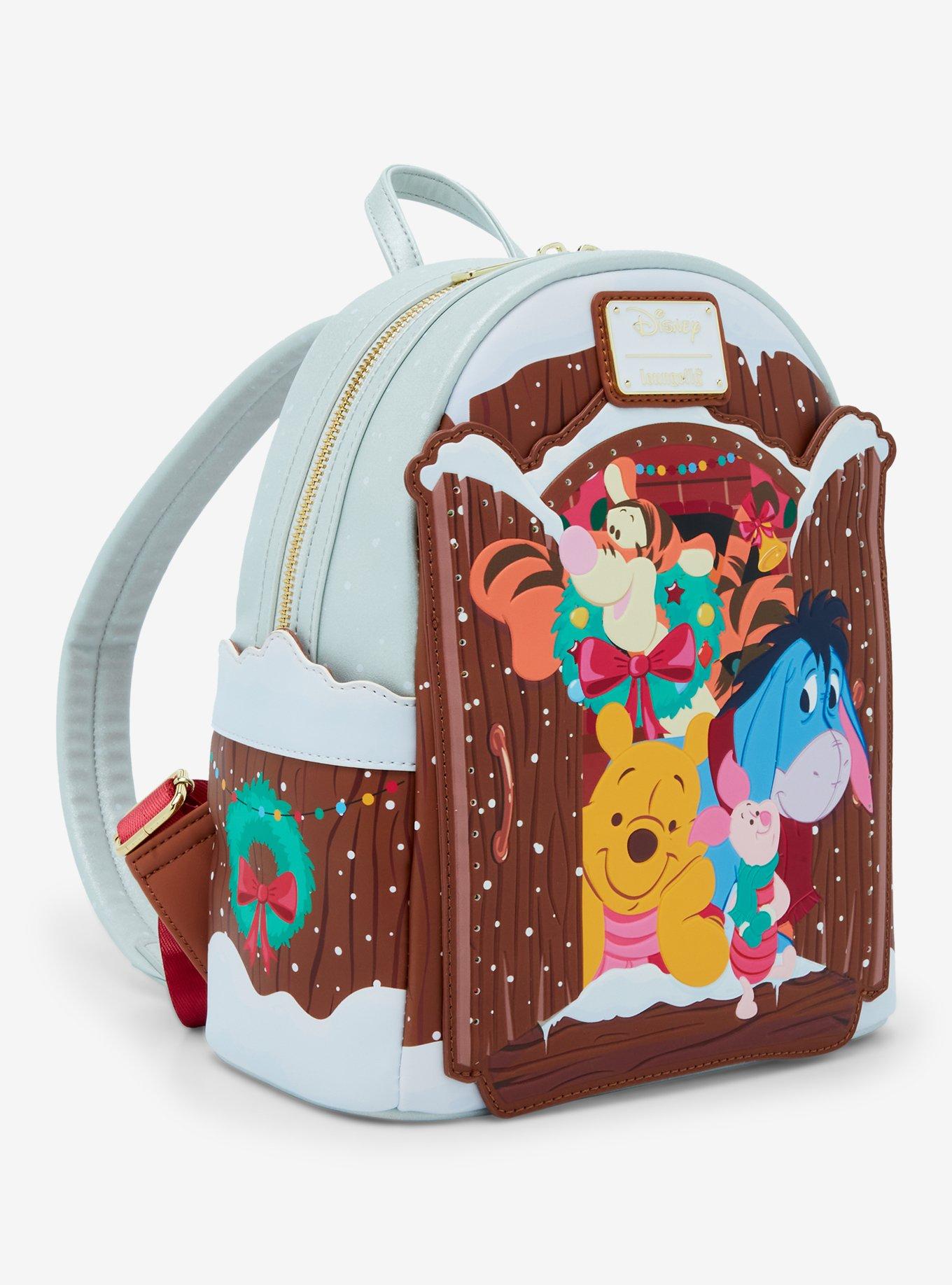 Loungefly Disney Winnie The Pooh Holiday Light-Up Mini Backpack, , alternate