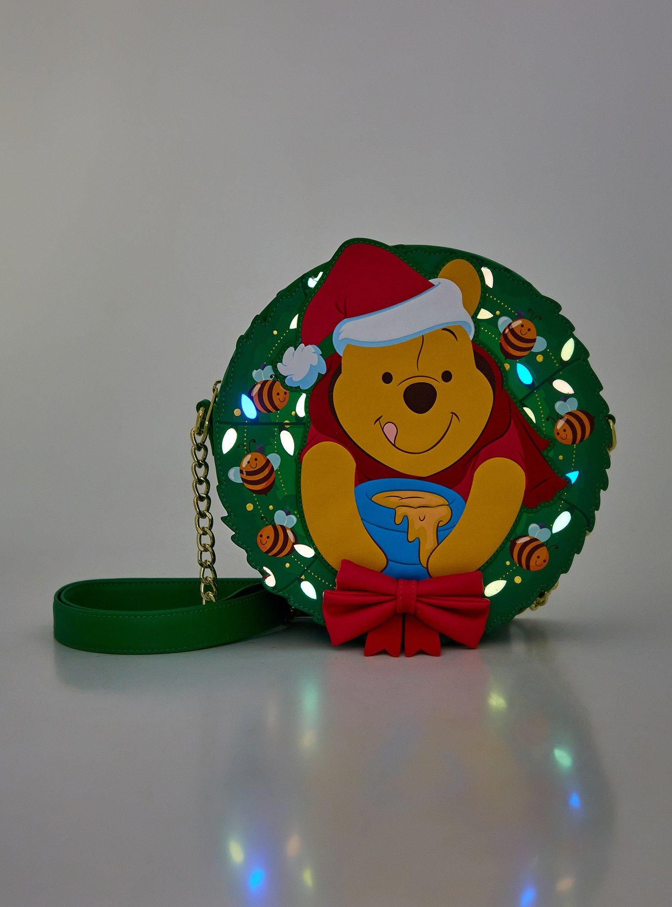 Loungefly Winnie The Pooh Wreath Crossbody Bag, , hi-res