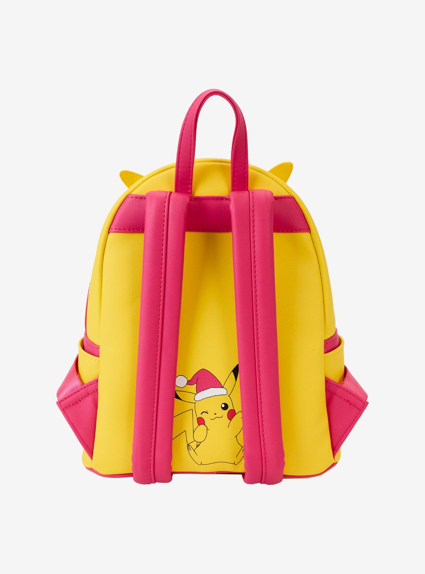 Loungefly Pokemon Santa Pikachu Light-Up Mini Backpack, , alternate