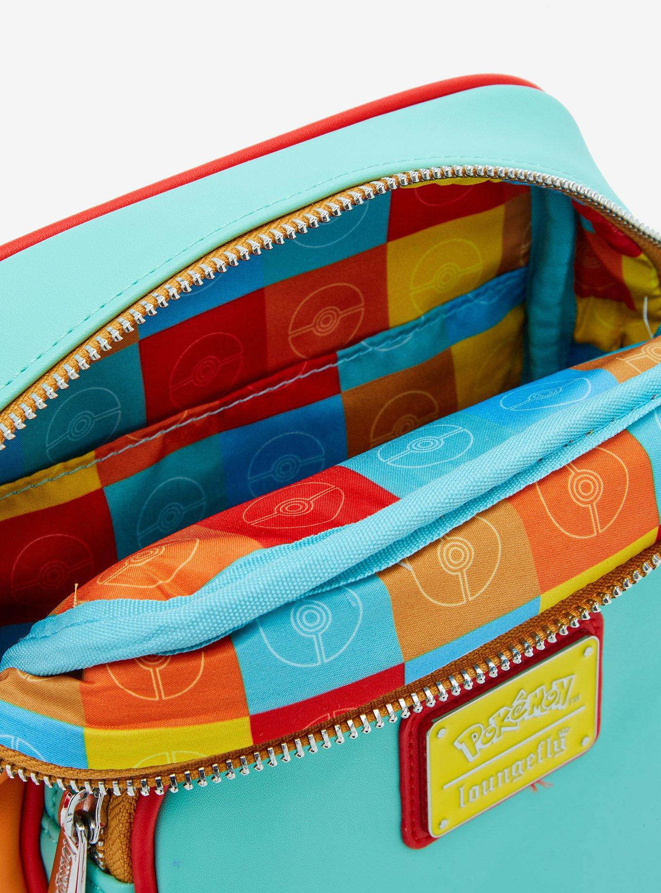 Loungefly Pokemon Pikachu & Friends Color-Block Athletic Crossbody Bag, , alternate