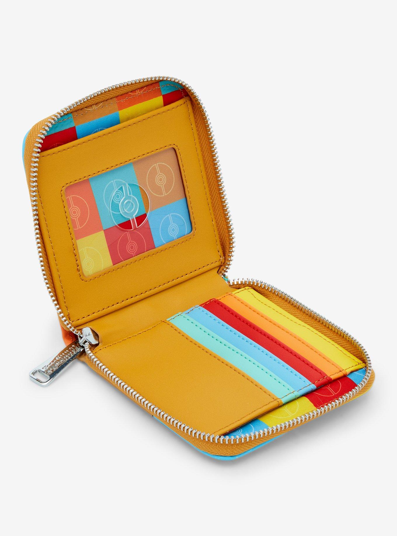 Loungefly Pokemon Pikachu & Friends Color-Block Mini Zipper Wallet, , alternate - view 4
