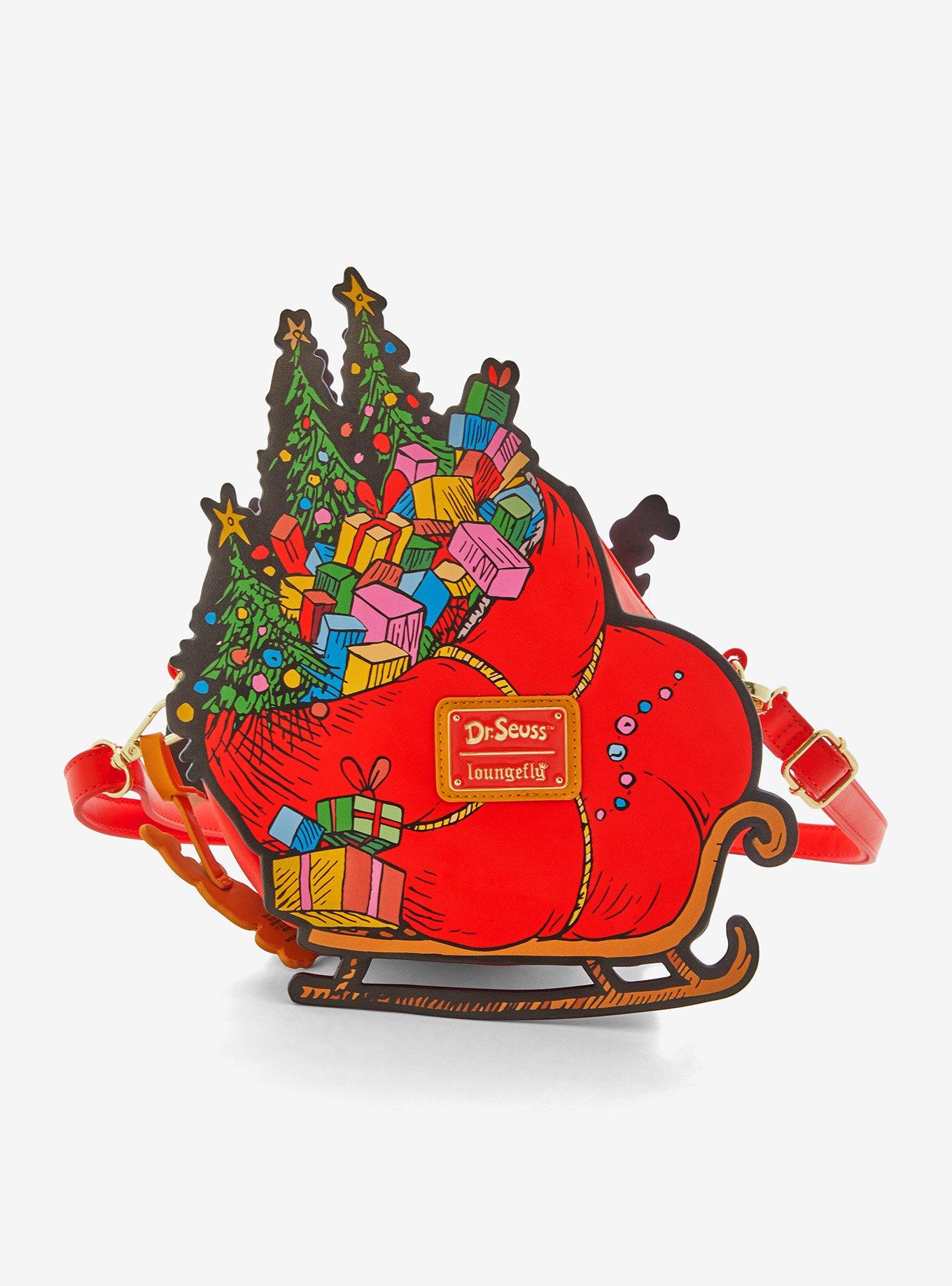 Loungefly How The Grinch Stole Christmas! Sleigh Crossbody Bag, , alternate