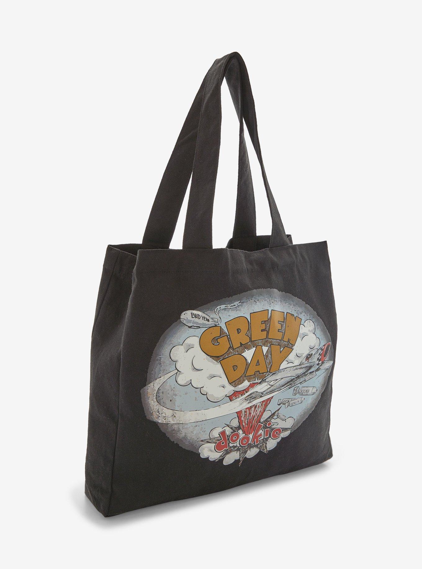 Green Day Dookie Canvas Tote Bag, , alternate