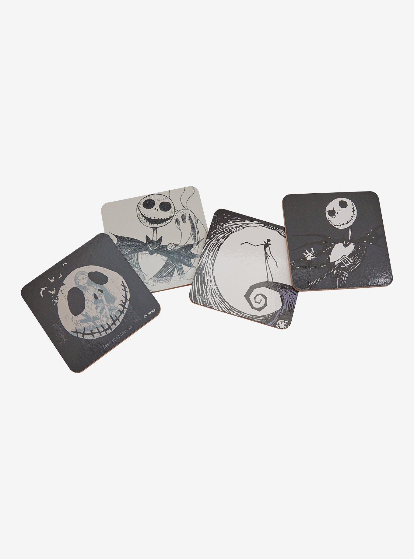 The Nightmare Before Christmas Square Coaster Set, , hi-res