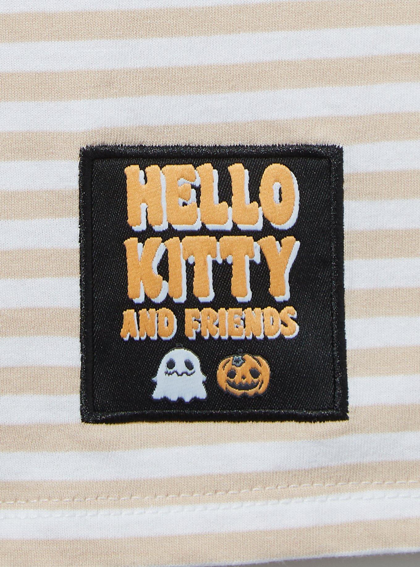 Sanrio Hello Kitty and Friends Halloween Striped Women's T-Shirt — BoxLunch Exclusive, STRIPE - MULTI, alternate