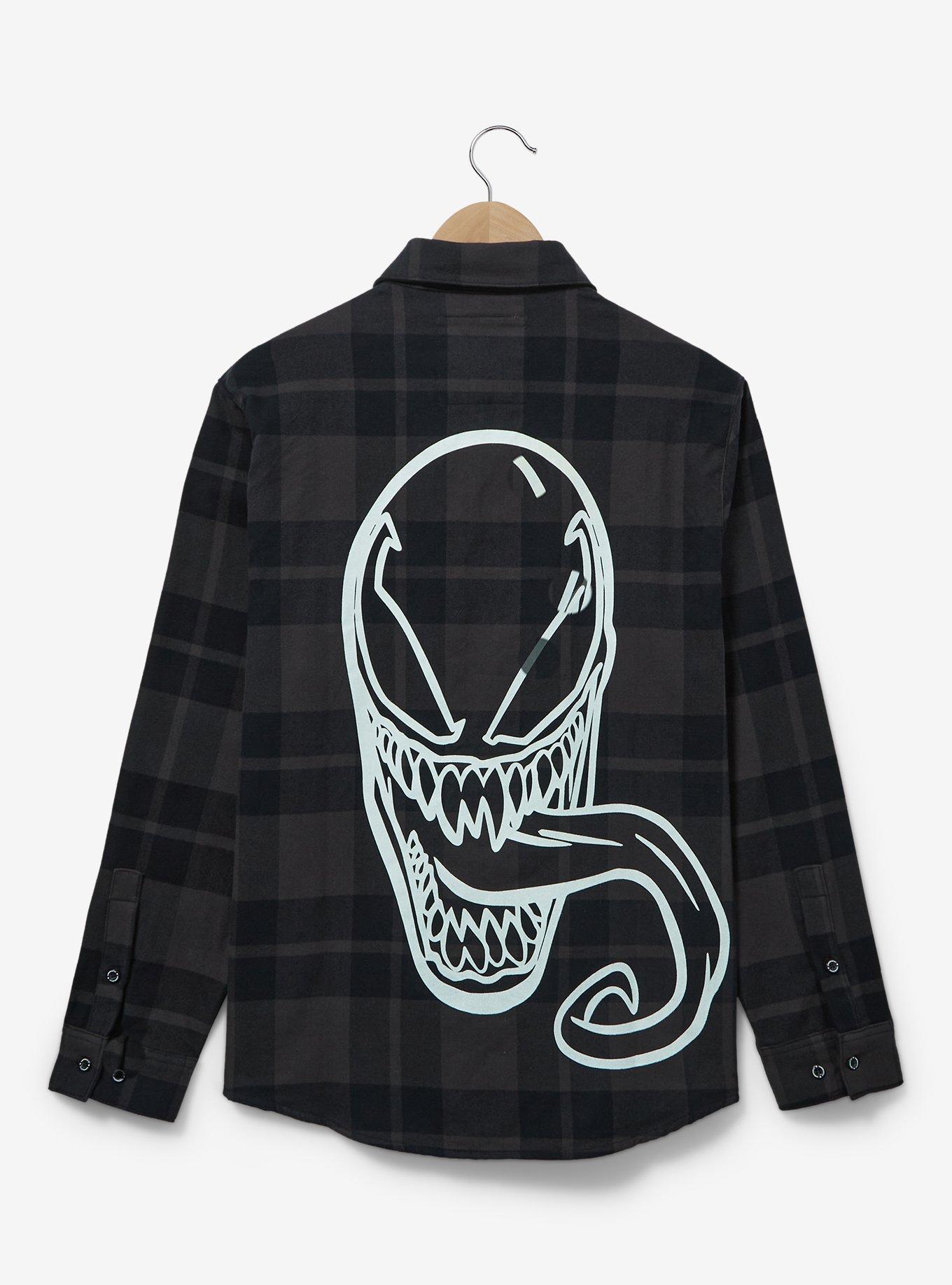 Cakeworthy Marvel Venom Flannel, PLAID, alternate