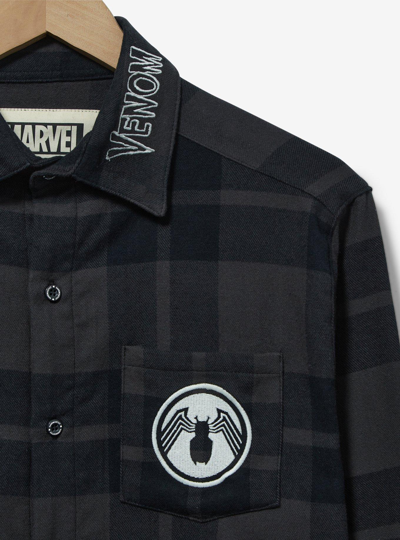 Cakeworthy Marvel Venom Flannel, PLAID, alternate