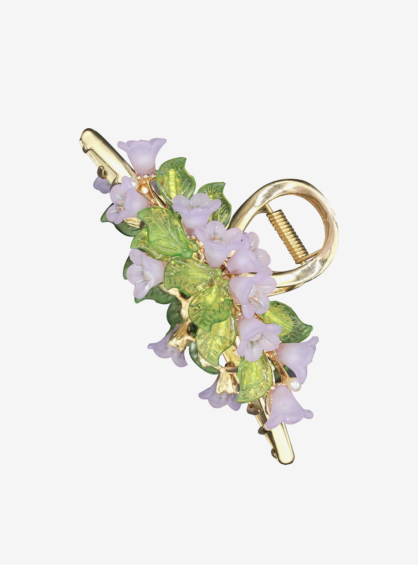 Bridgerton Wisteria Claw Hair Clip, , hi-res