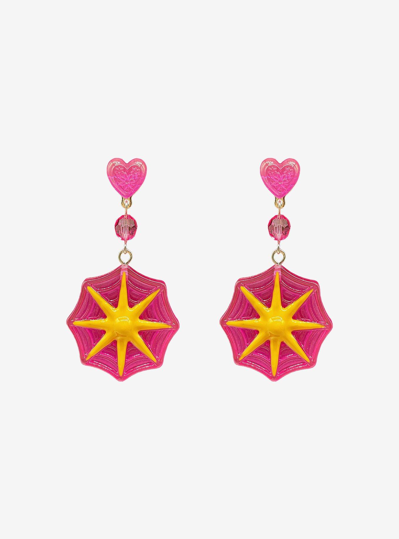 Monster High Draculaura Web Drop Earrings, , hi-res