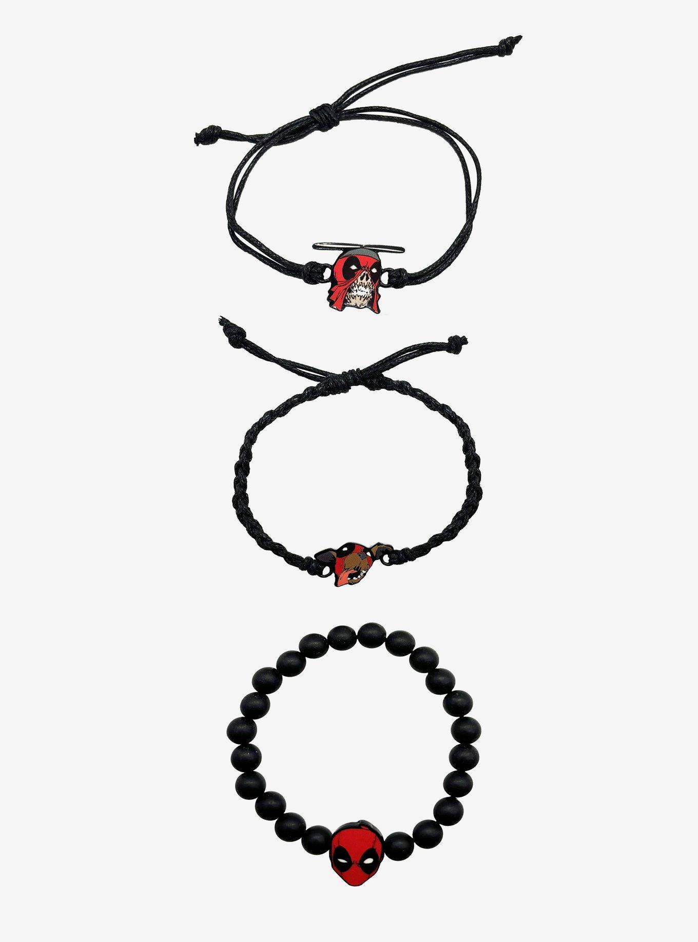 Her Universe Marvel Deadpool Bracelet Set, , hi-res