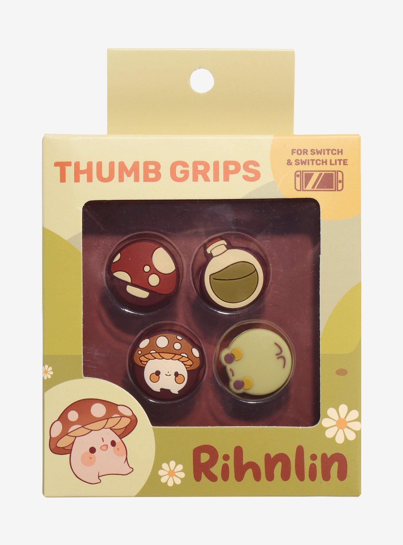 Kawaii Mushroom Frog Thumb Grips By Rihnlin, , hi-res