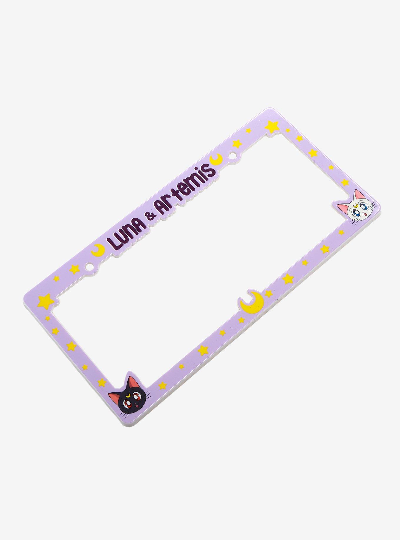 Sailor Moon Luna & Artemis License Plate Frame, , hi-res