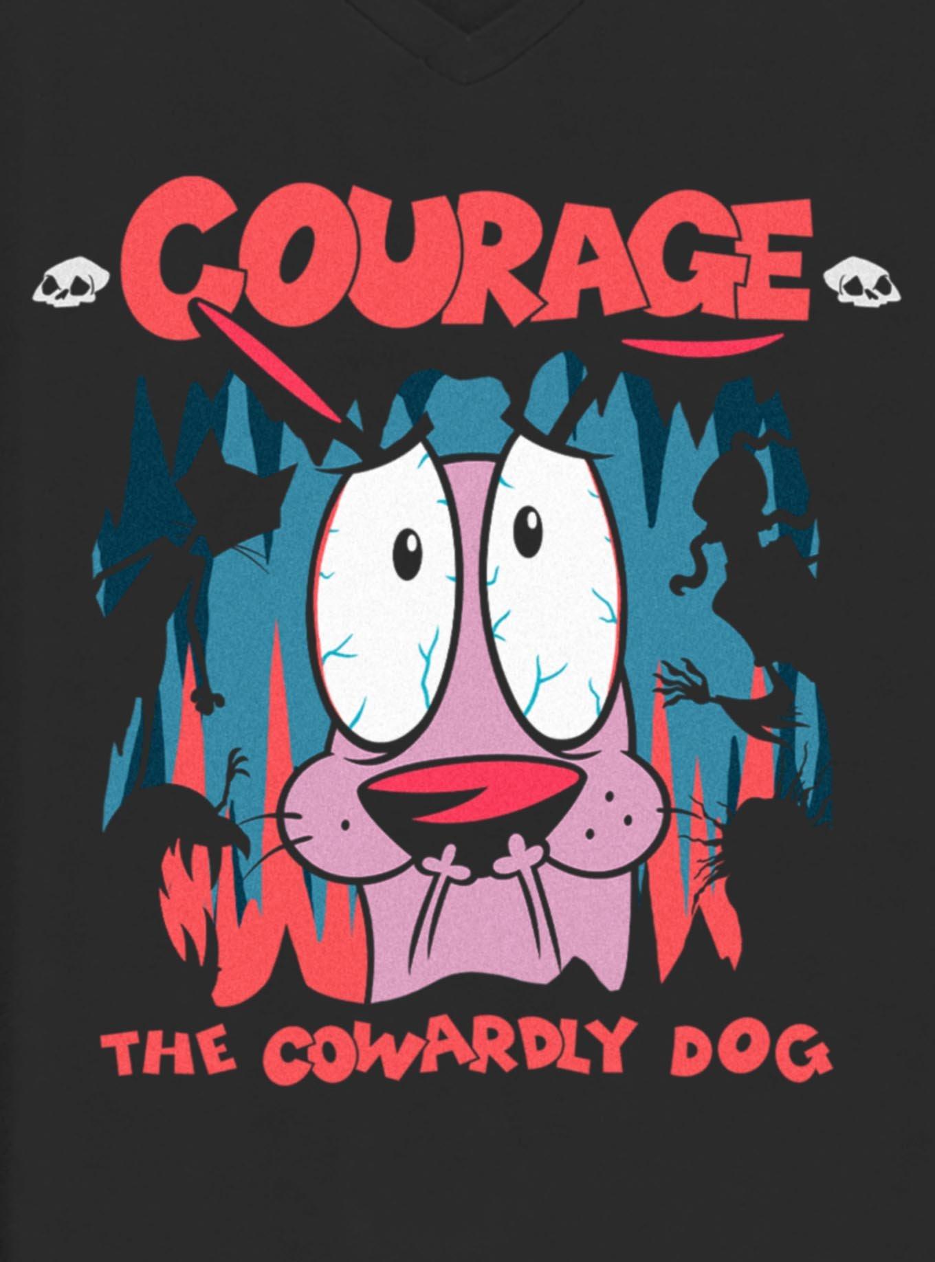 Courage the Cowardly Dog Courage Cave Girls T-Shirt Plus Size, , hi-res