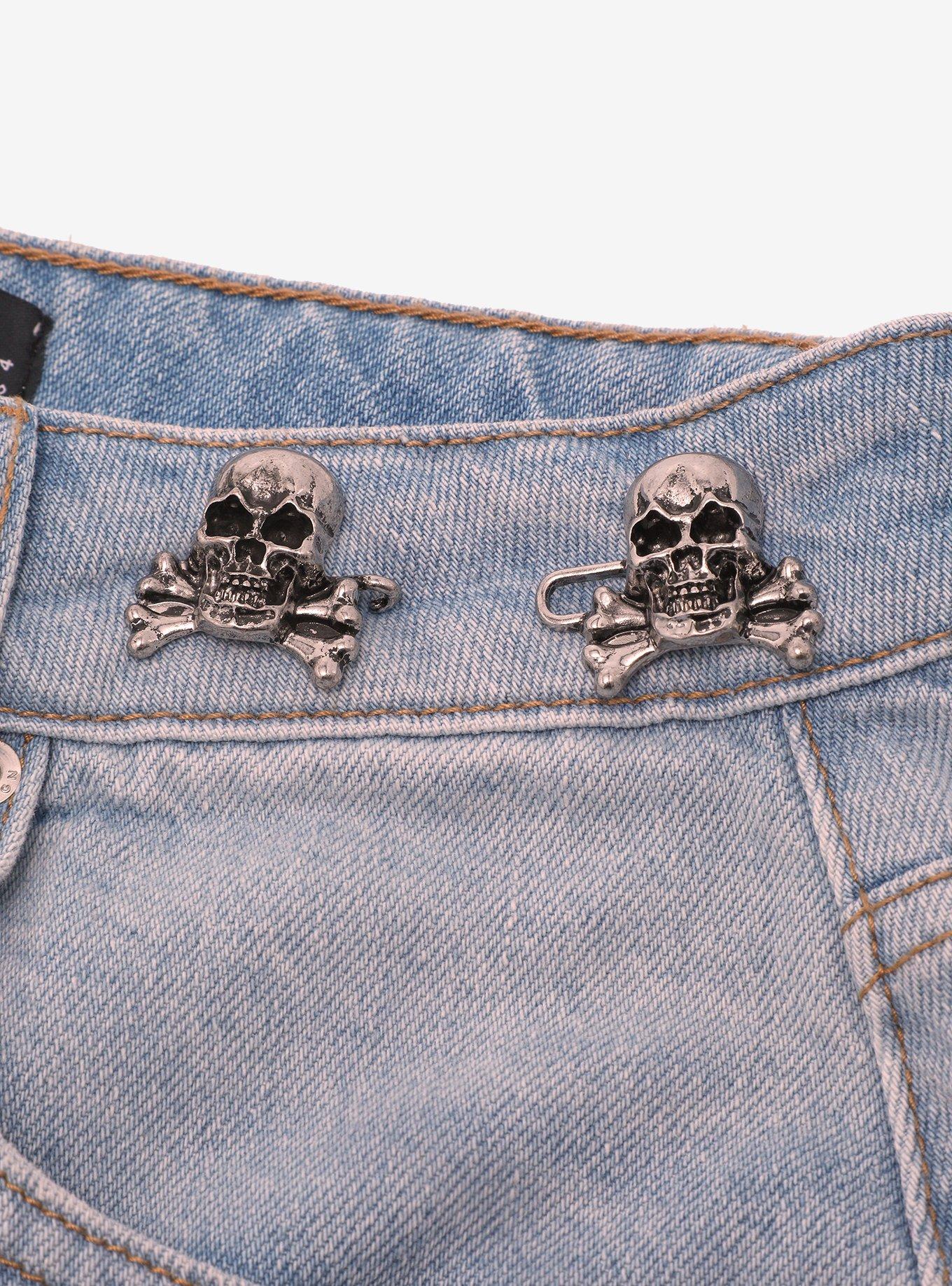 Skull & Crossbones Waist Pin Set, , alternate