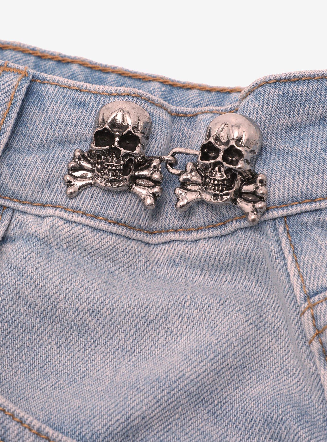 Skull & Crossbones Waist Pin Set, , alternate