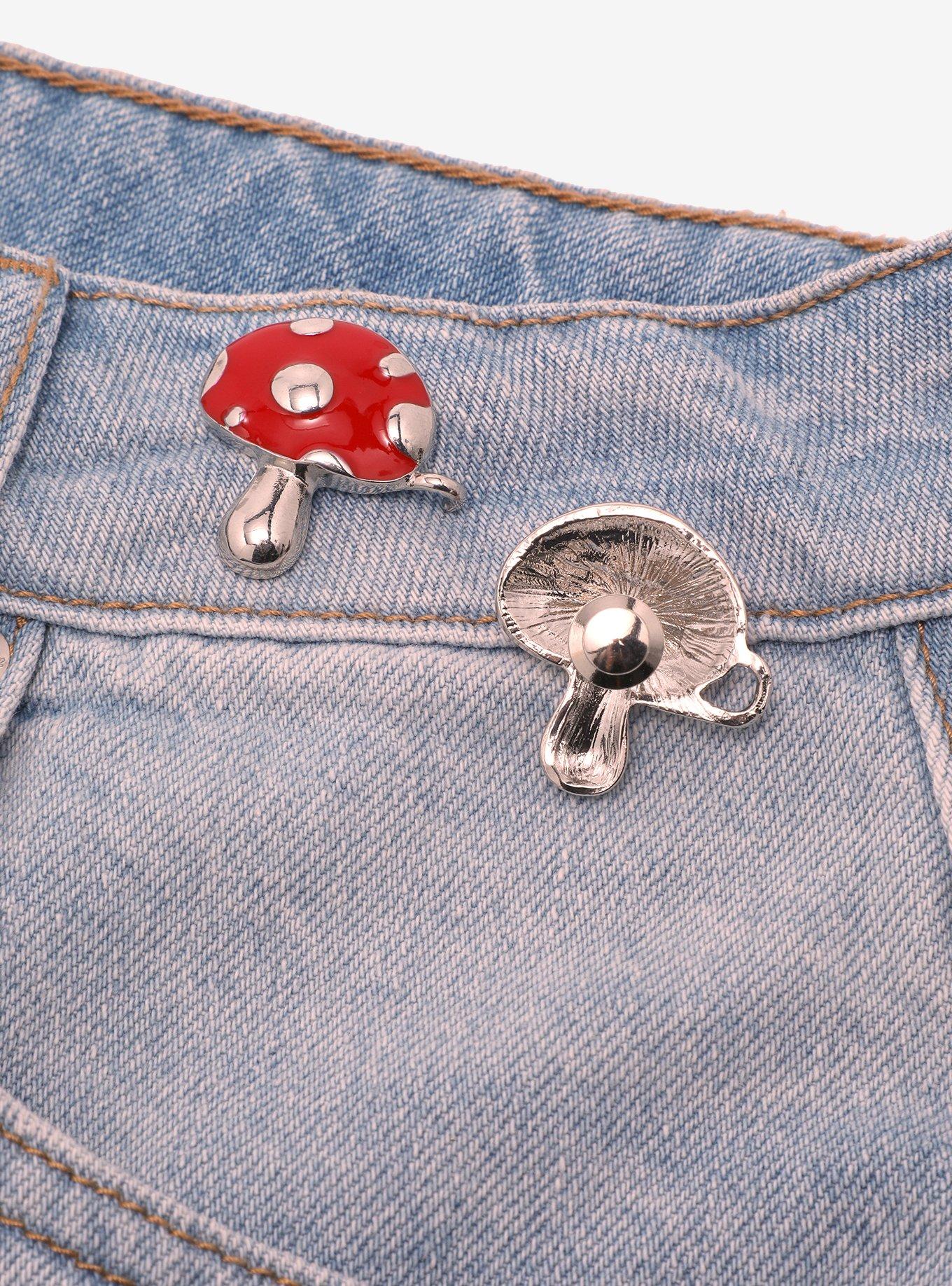 Red Mushroom Waist Pin Set, , alternate