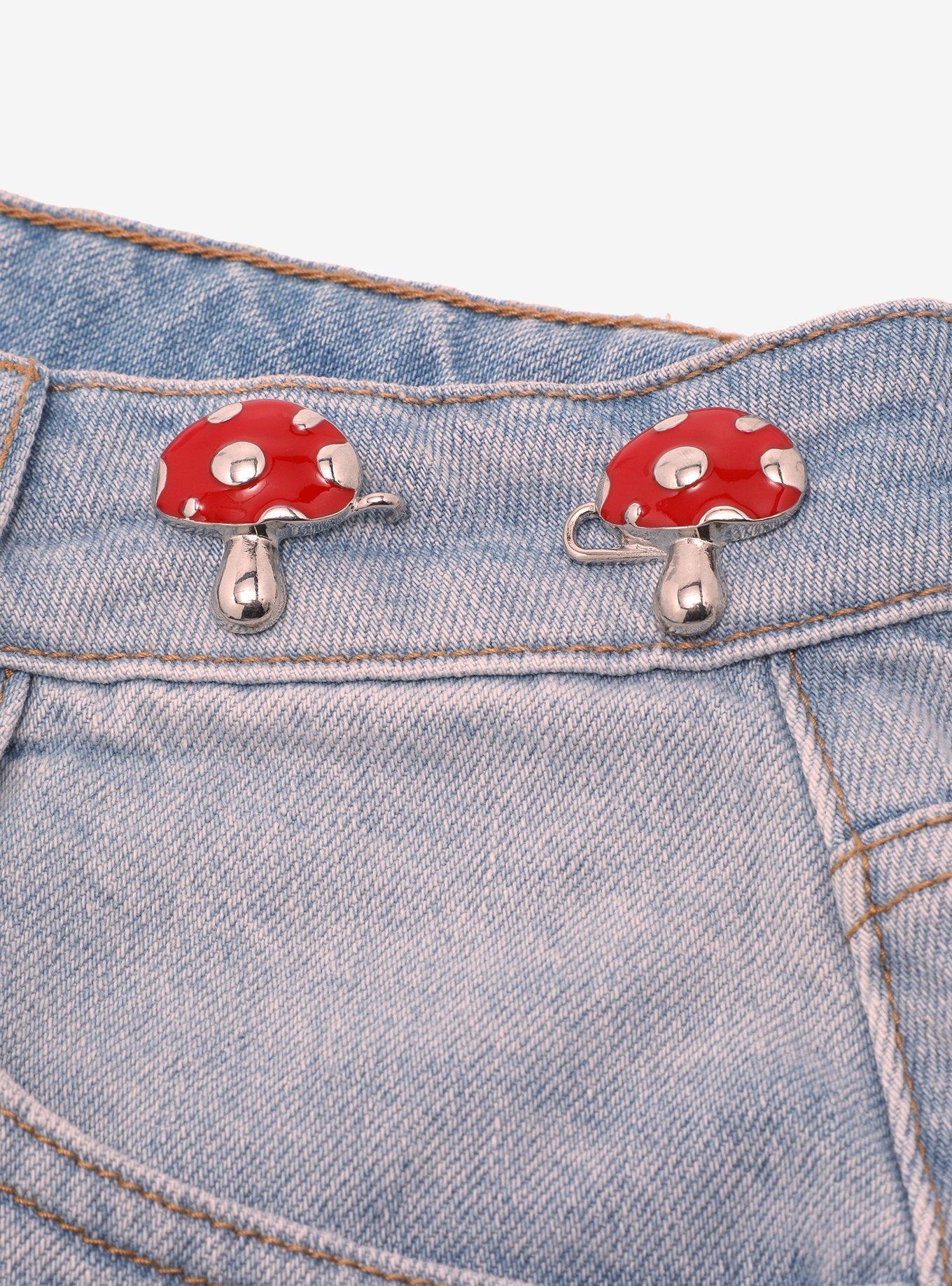 Red Mushroom Waist Pin Set, , alternate