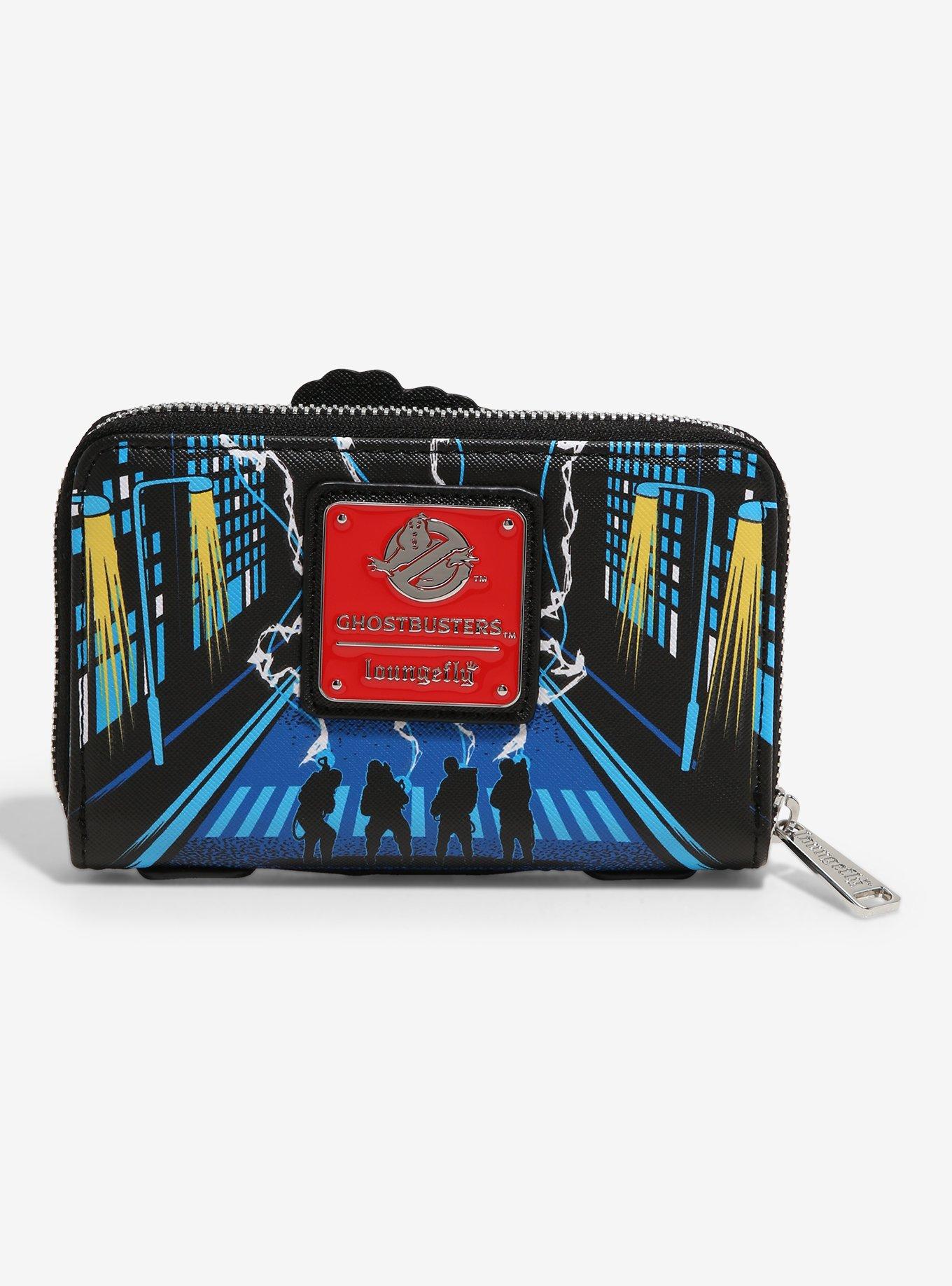 Loungefly Ghostbusters Ecto-1 Glow-In-The-Dark Zipper Wallet, , alternate