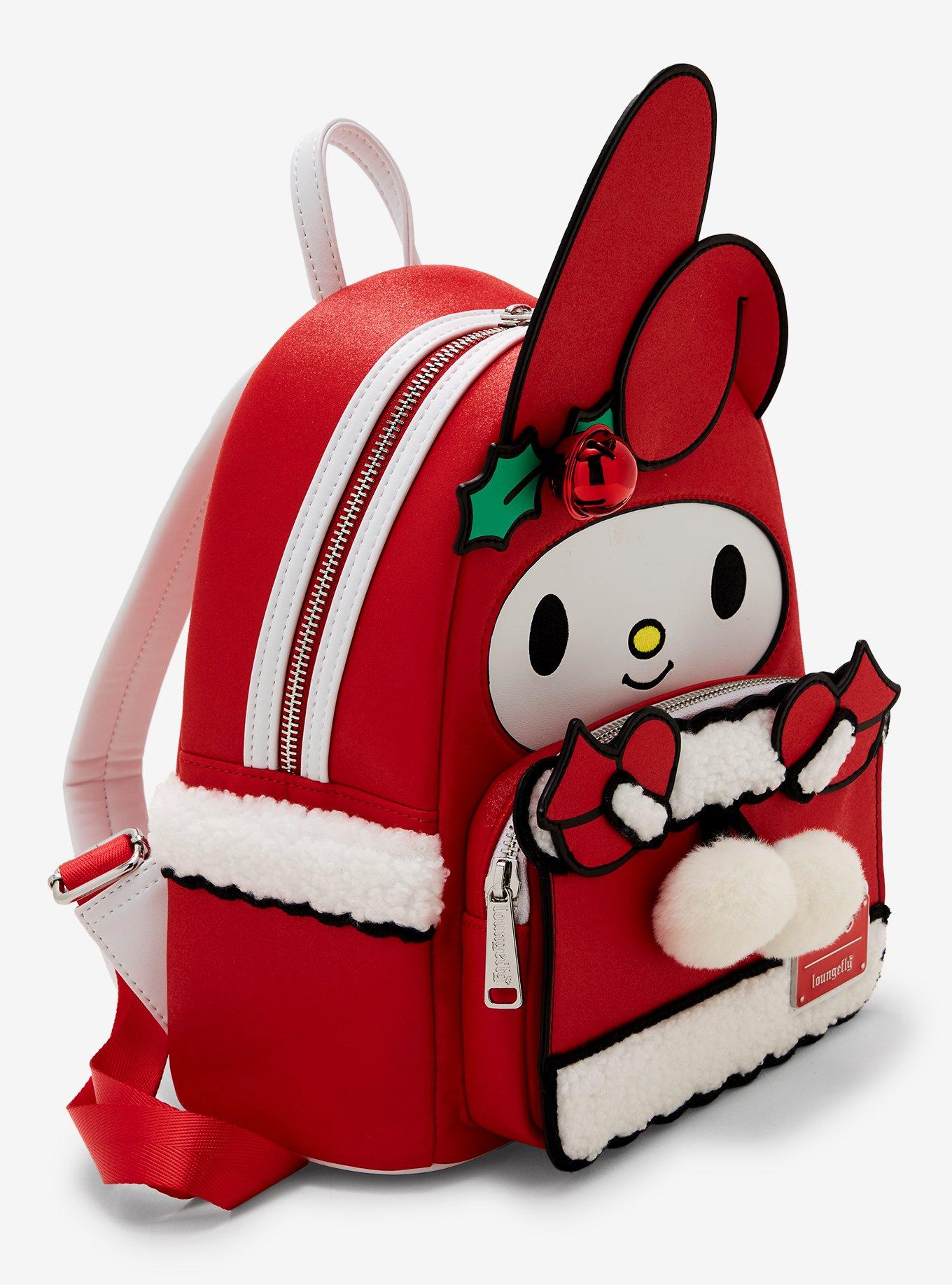 Loungefly My Melody Holiday Bell Mini Backpack, , alternate
