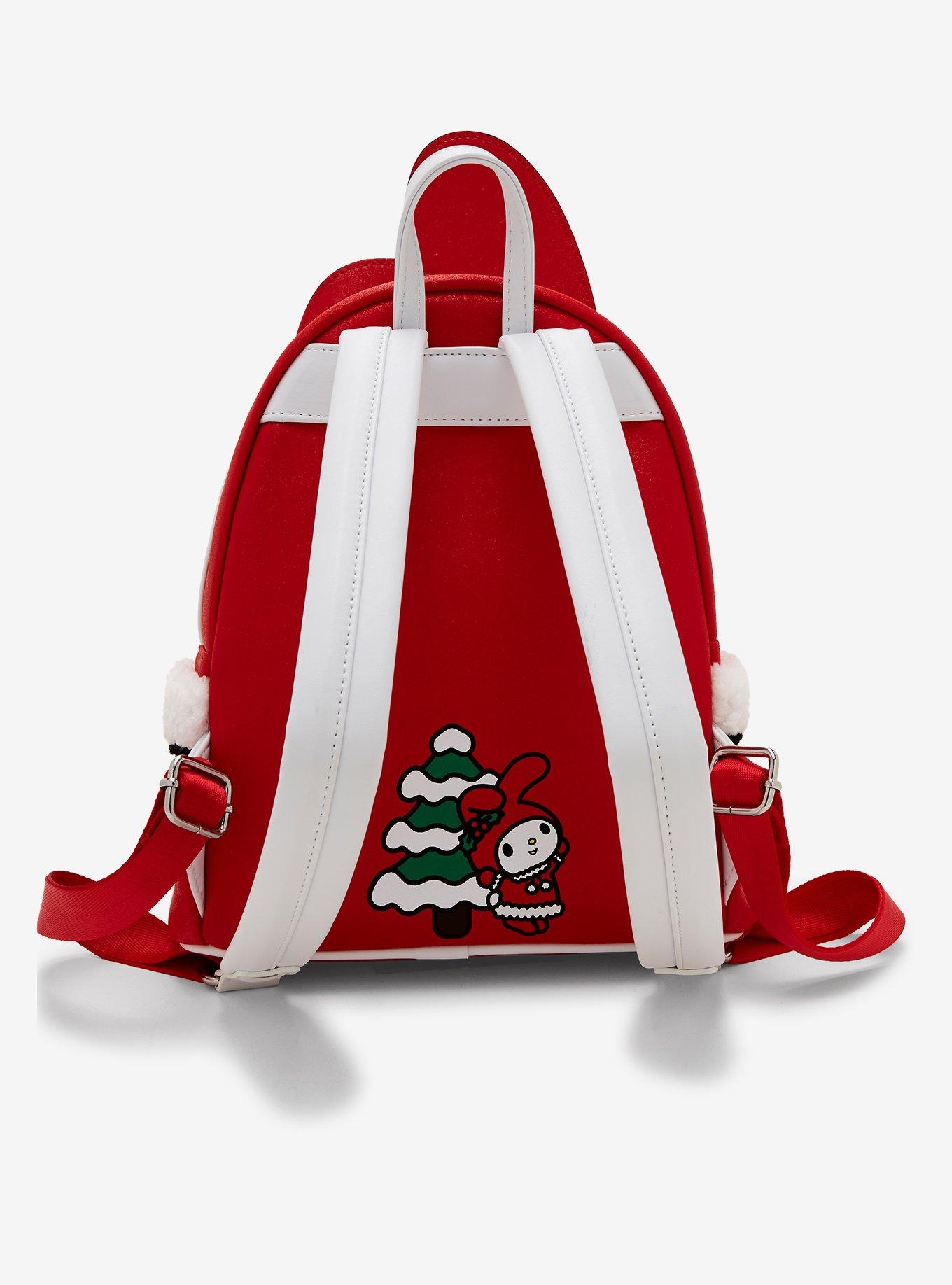 Loungefly My Melody Holiday Bell Mini Backpack, , alternate
