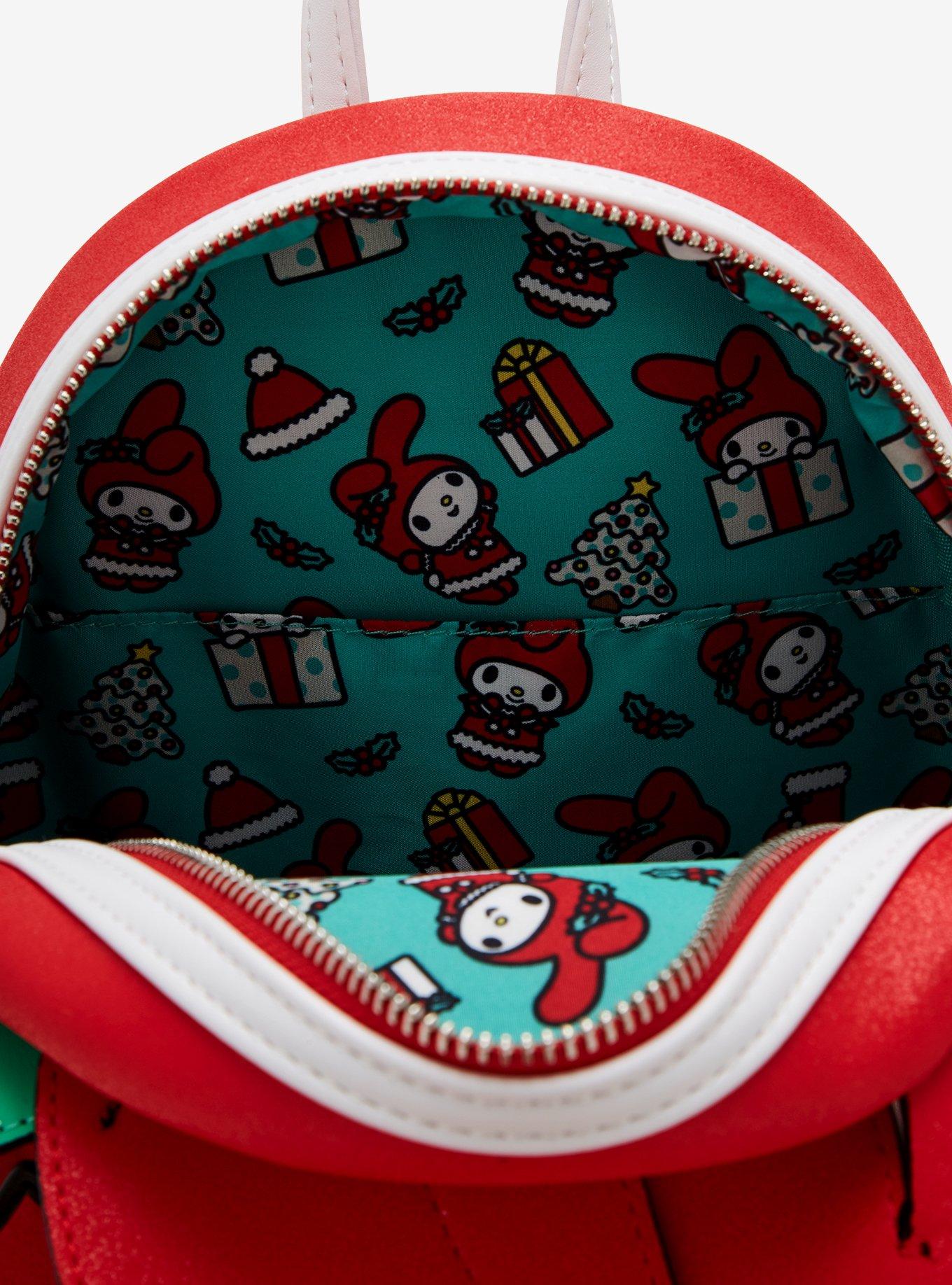 Loungefly My Melody Holiday Bell Mini Backpack, , alternate