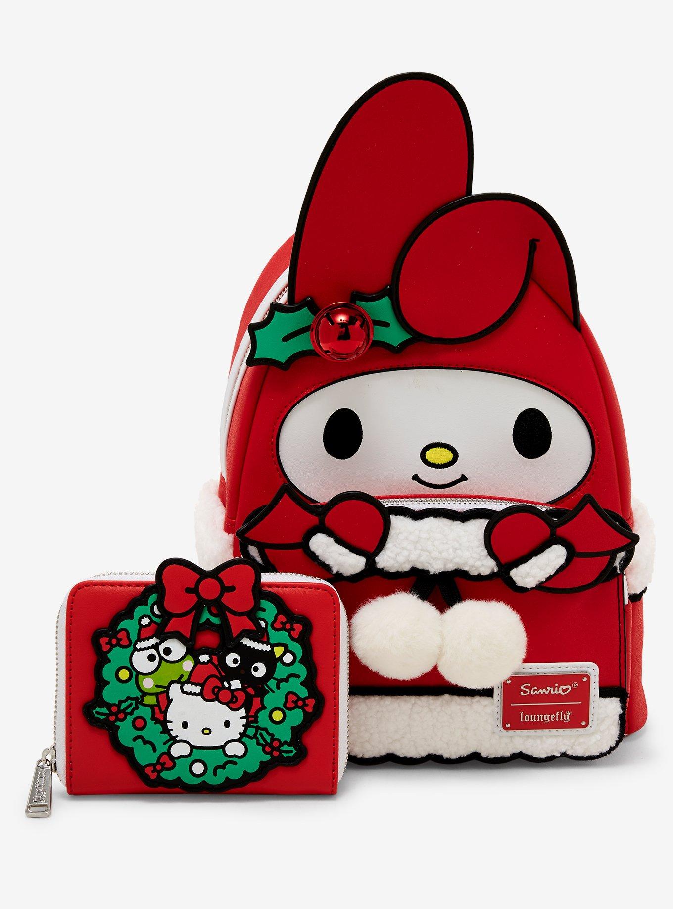 Loungefly My Melody Holiday Bell Mini Backpack, , alternate