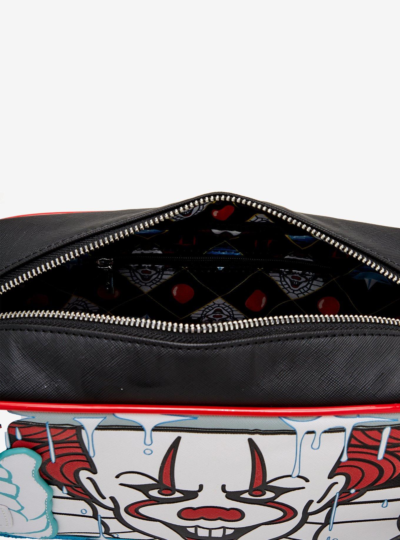 Loungefly IT Pennywise Balloon Glow-In-The-Dark Crossbody Bag, , alternate