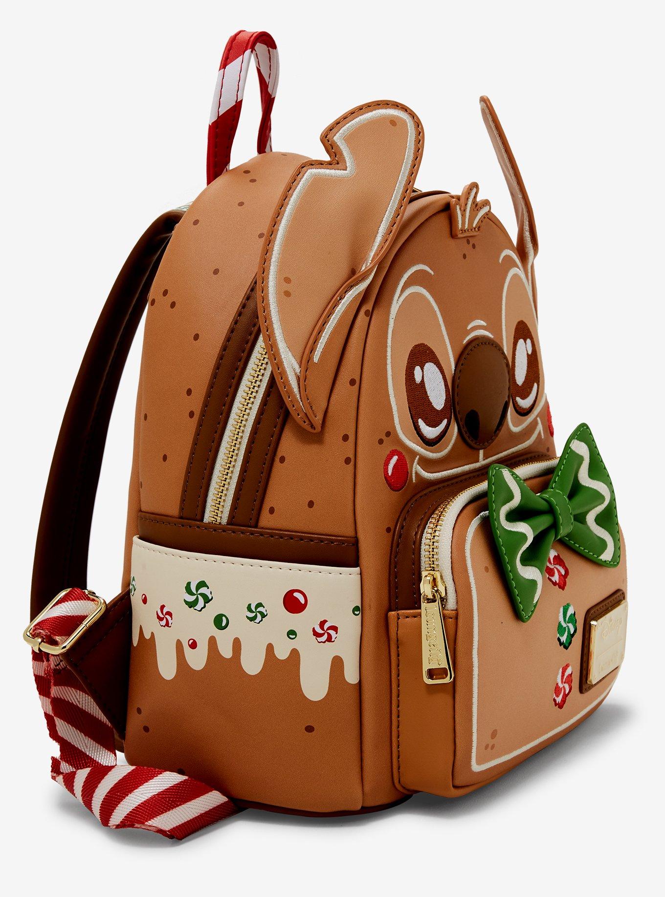 Loungefly Disney Stitch Gingerbread Mini Backpack, , alternate