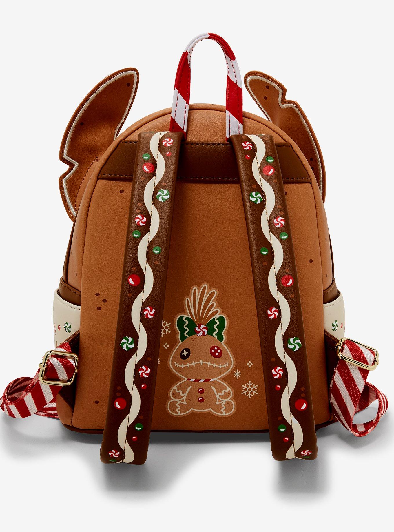 Loungefly Disney Stitch Gingerbread Mini Backpack, , alternate
