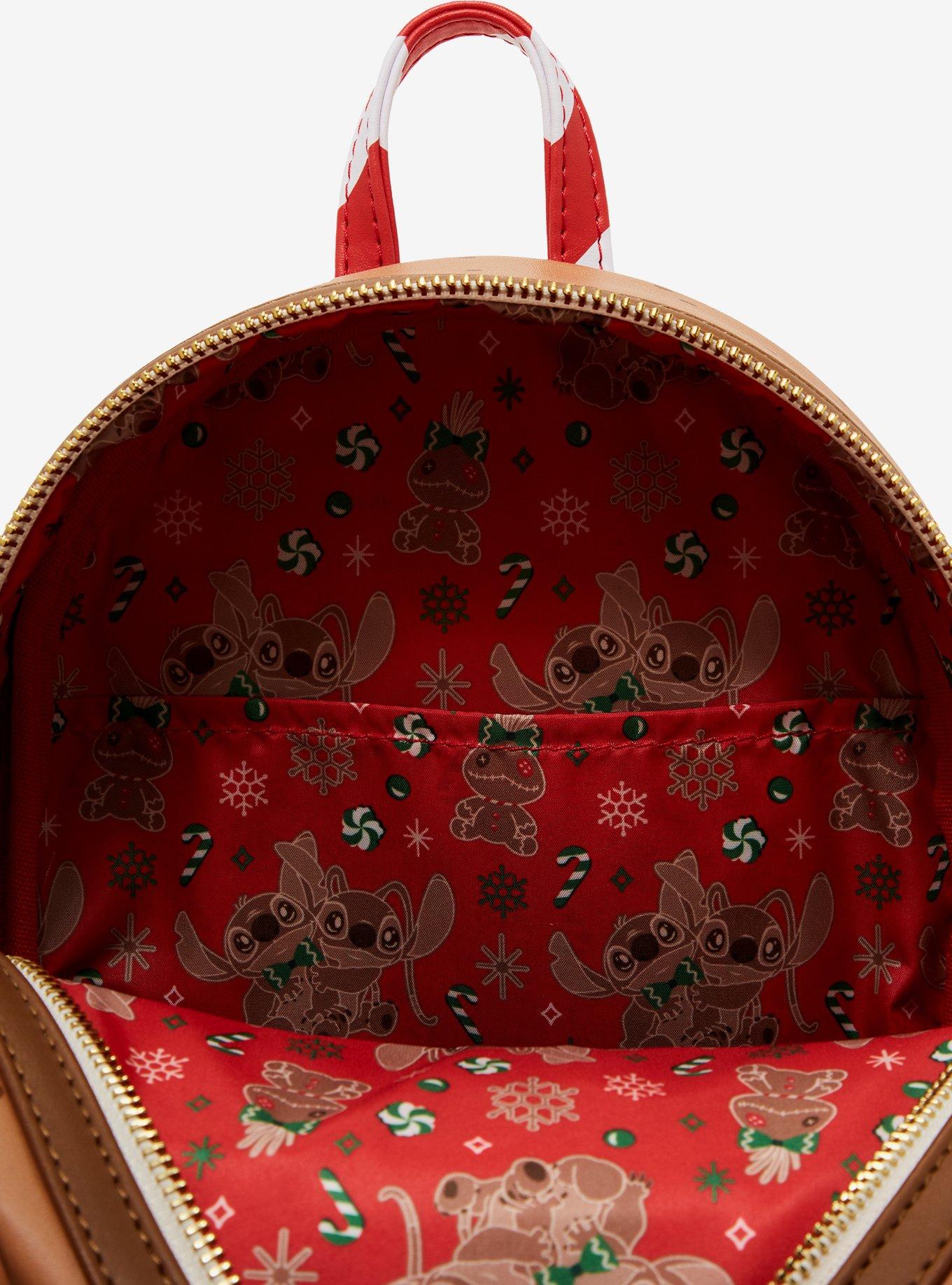Loungefly Disney Stitch Gingerbread Mini Backpack, , alternate
