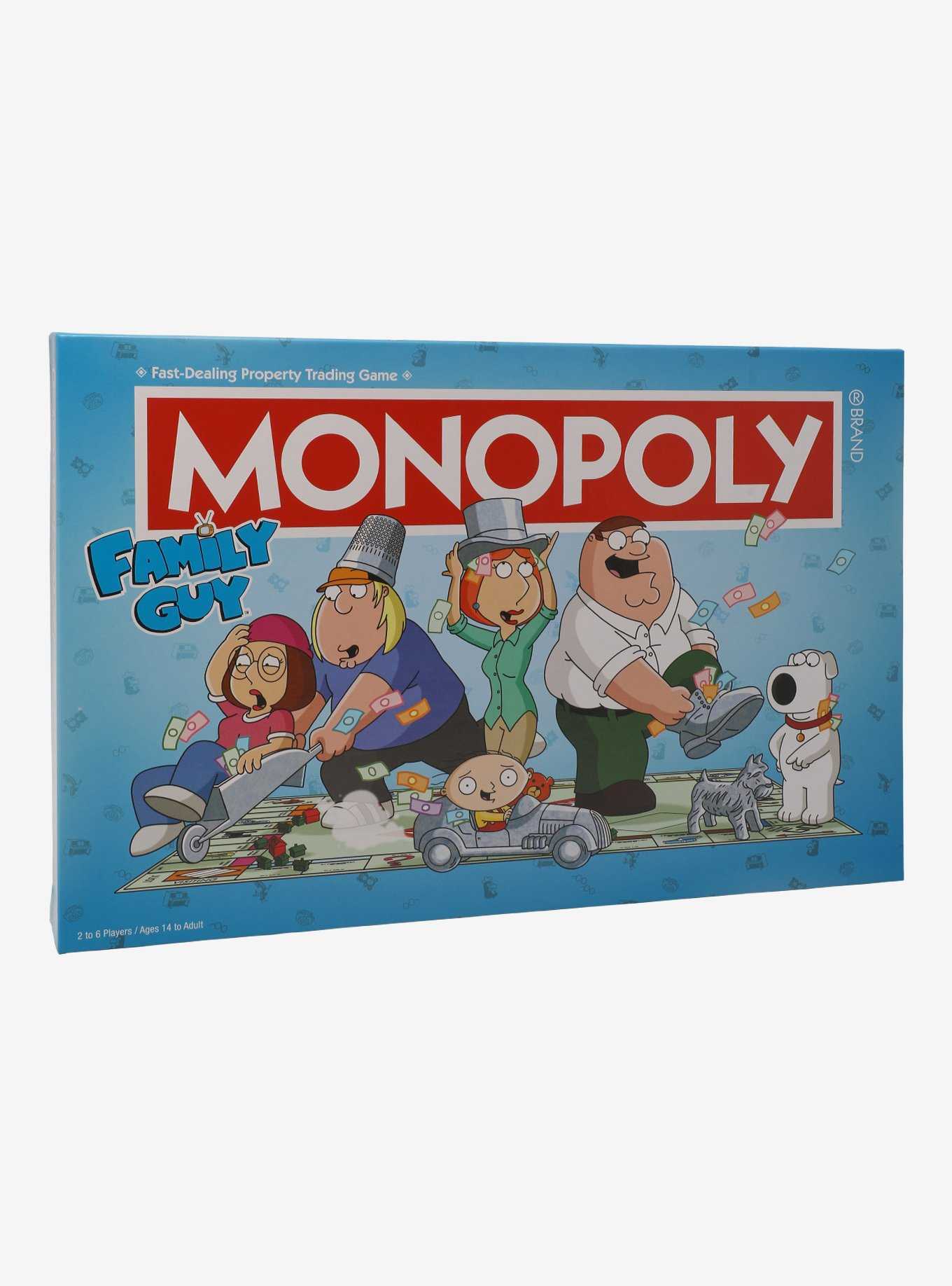 Monopoly Family Guy Edition Board Game, , hi-res