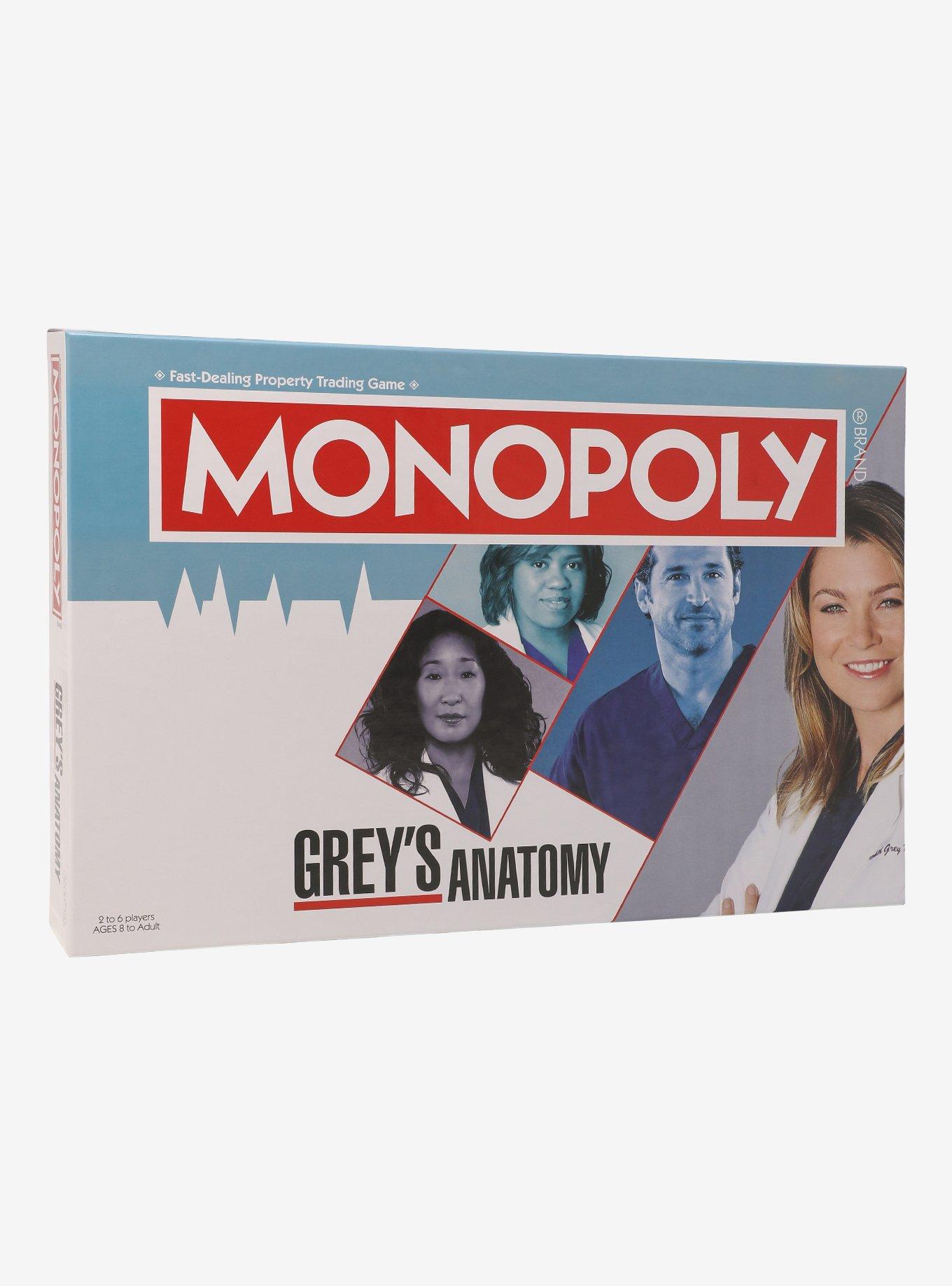 Monopoly Grey's Anatomy Edition Board Game, , hi-res