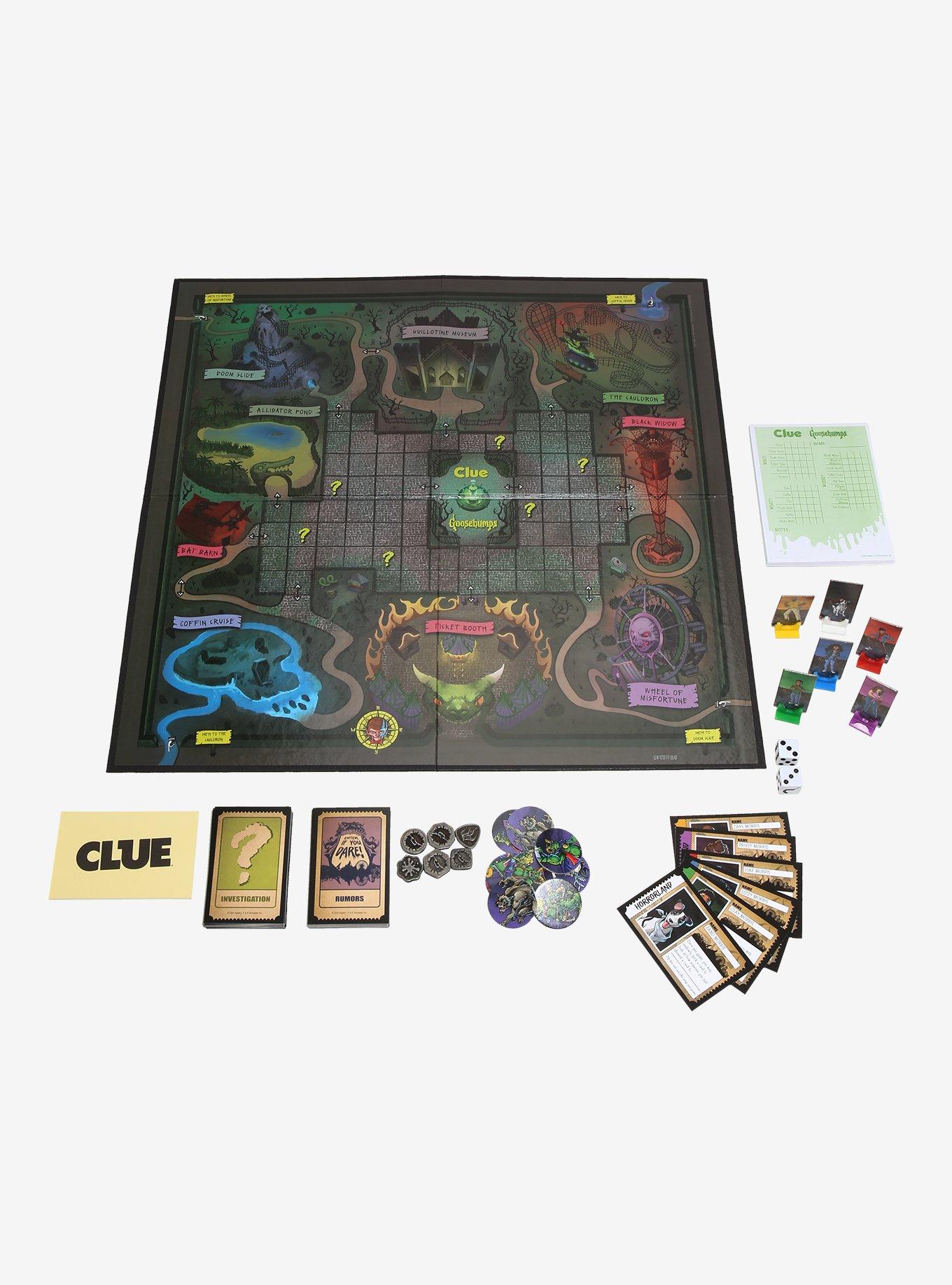 Clue: Goosebumps Board Game