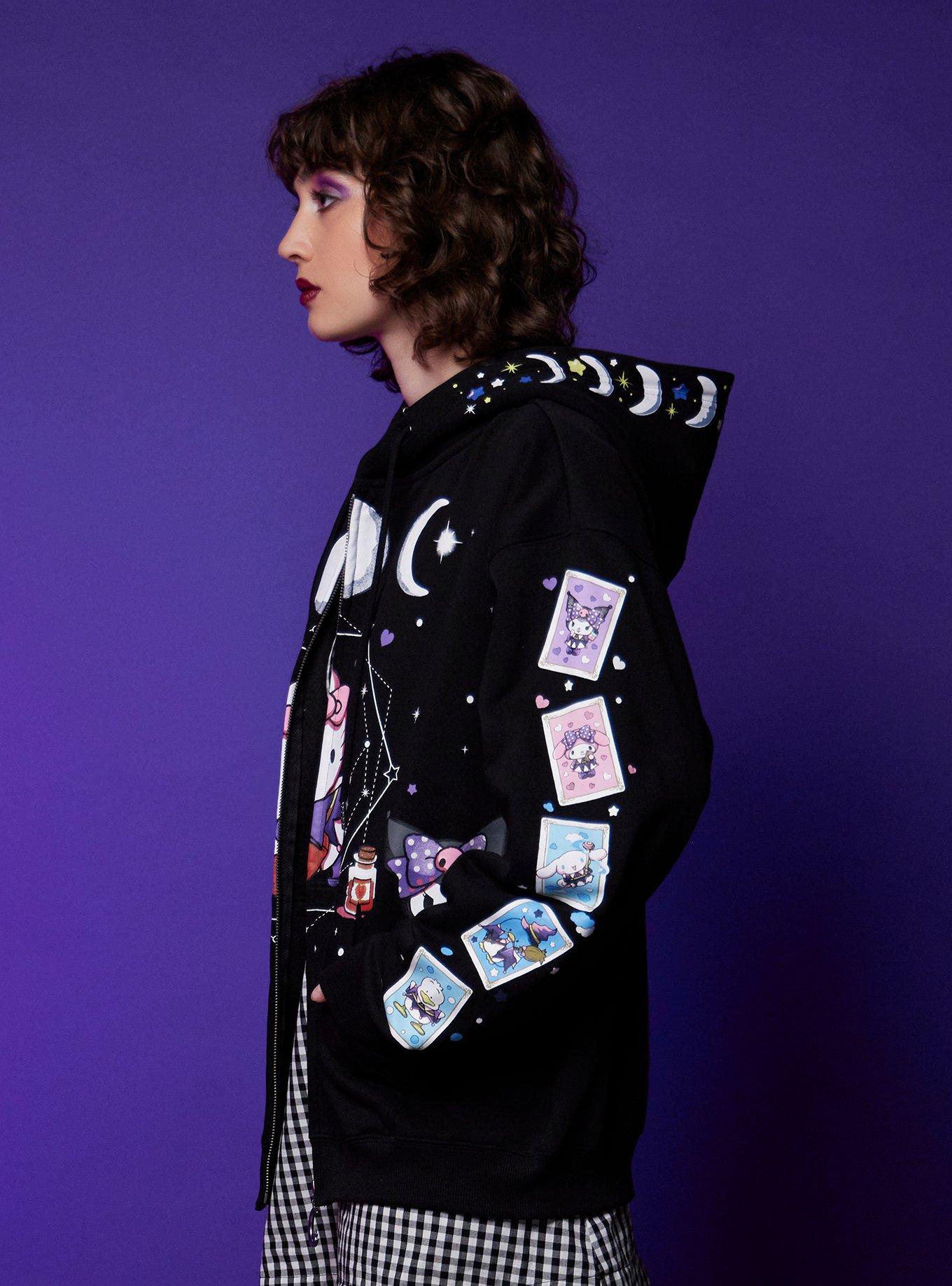 Hello Kitty Magic Card Girls Hoodie, MULTI, alternate