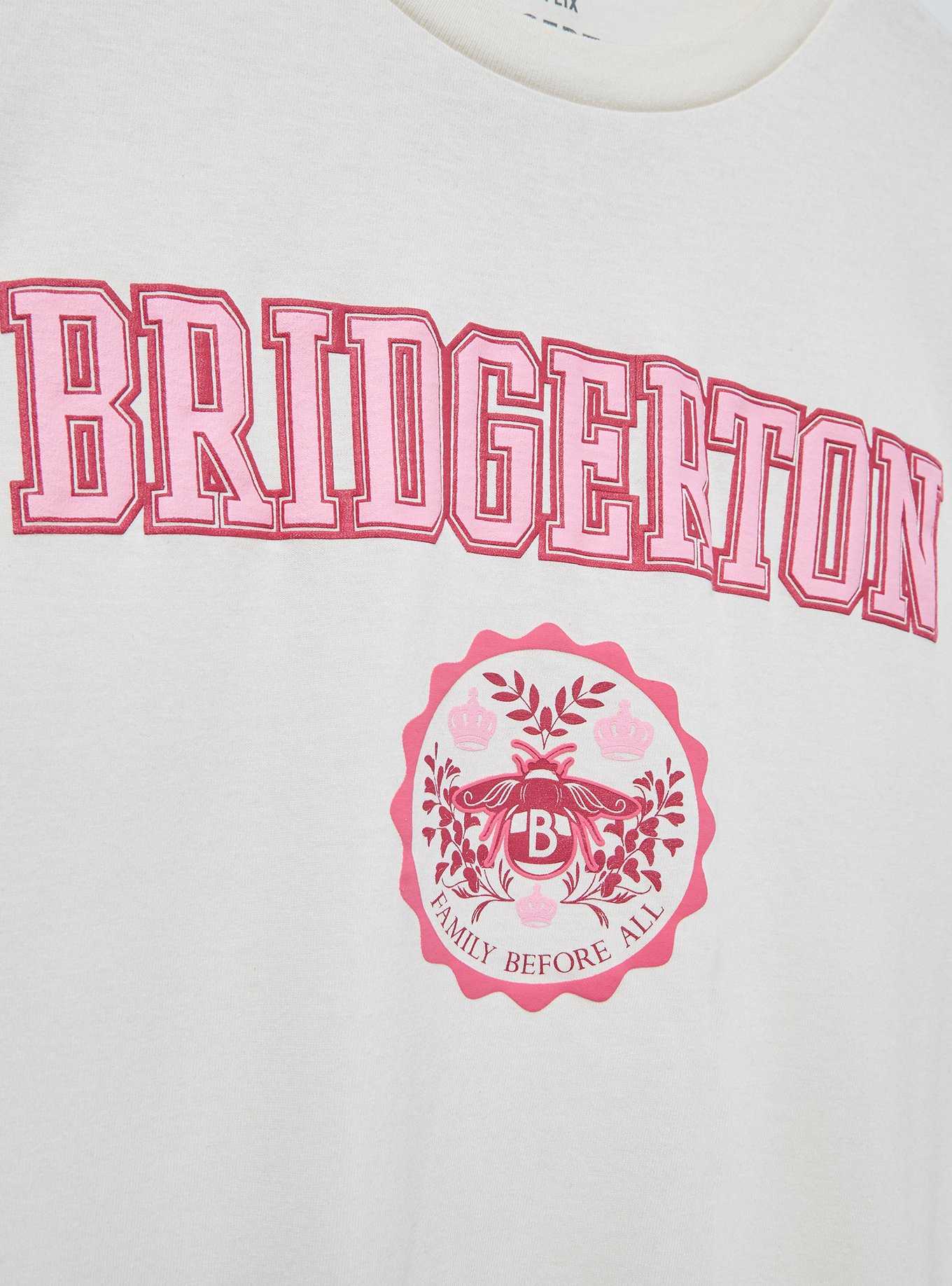 Bridgerton Crest Women's T-Shirt — BoxLunch Exclusive, , hi-res