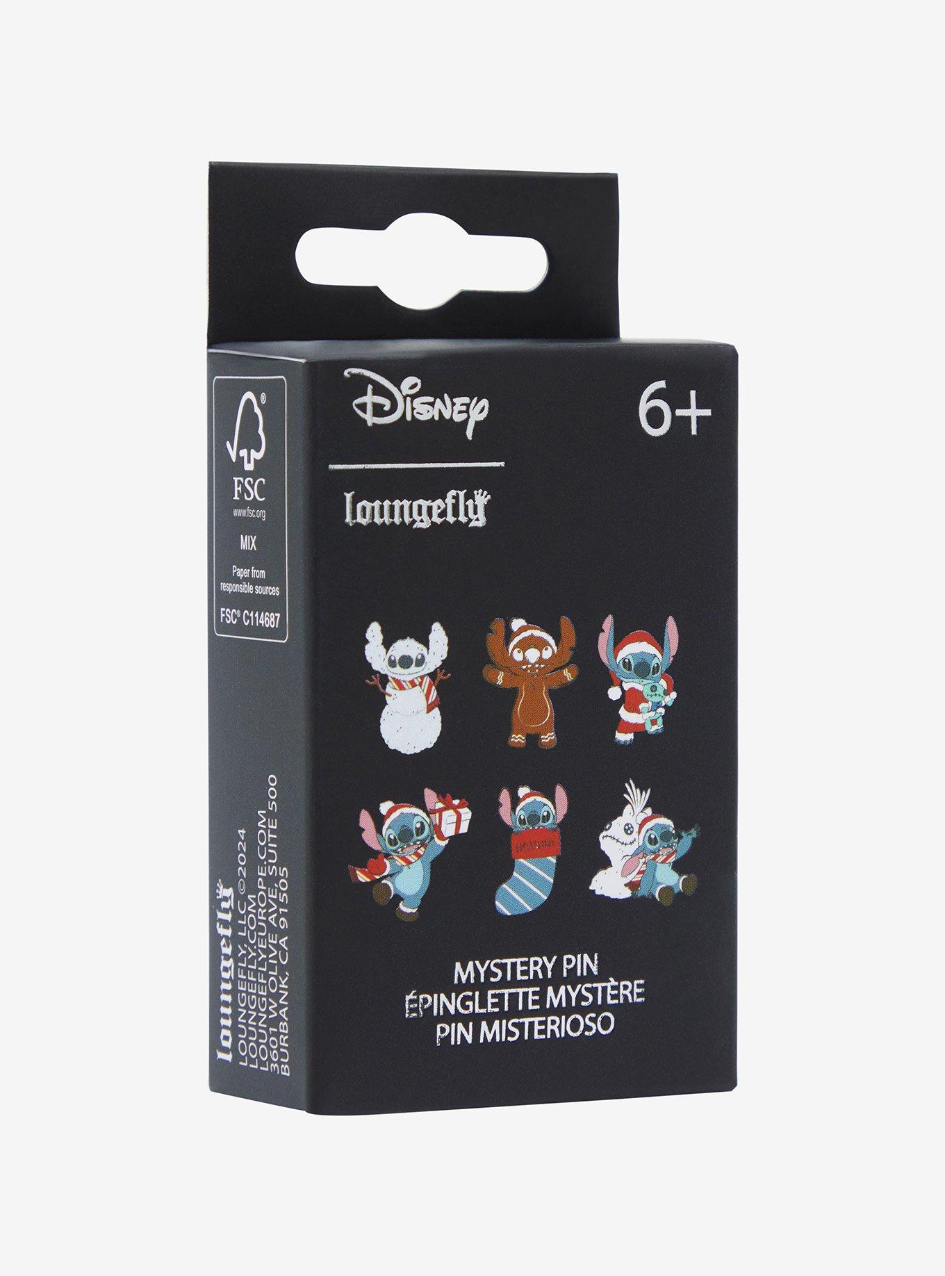 Loungefly Disney Stitch Holiday Blind Box Enamel Pin, , hi-res