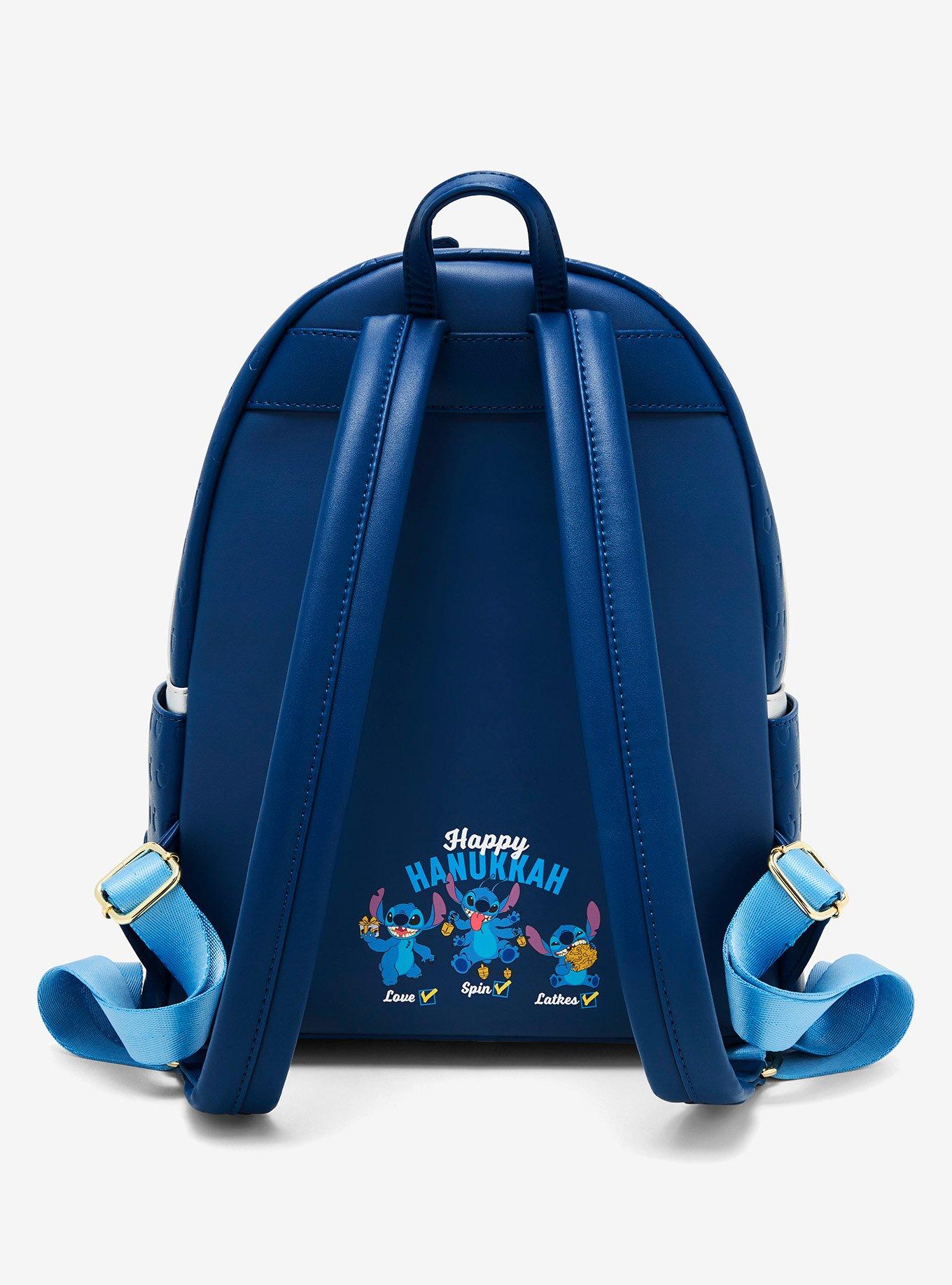 Loungefly Disney Lilo & Stitch Scrump & Stitch Menorah Light-Up Mini Backpack