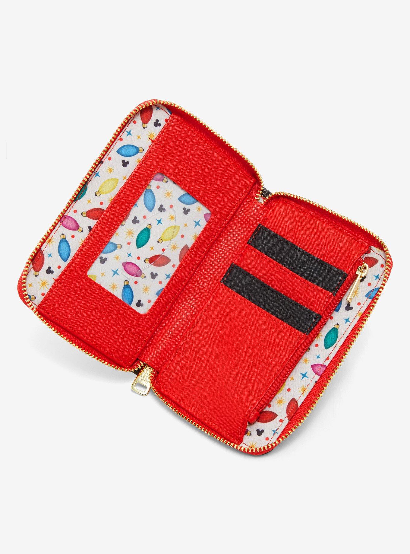 Loungefly Disney Donald Duck Holiday Lights Glow-in-the-Dark Zip Wallet &mdash; BoxLunch Exclusive, , alternate