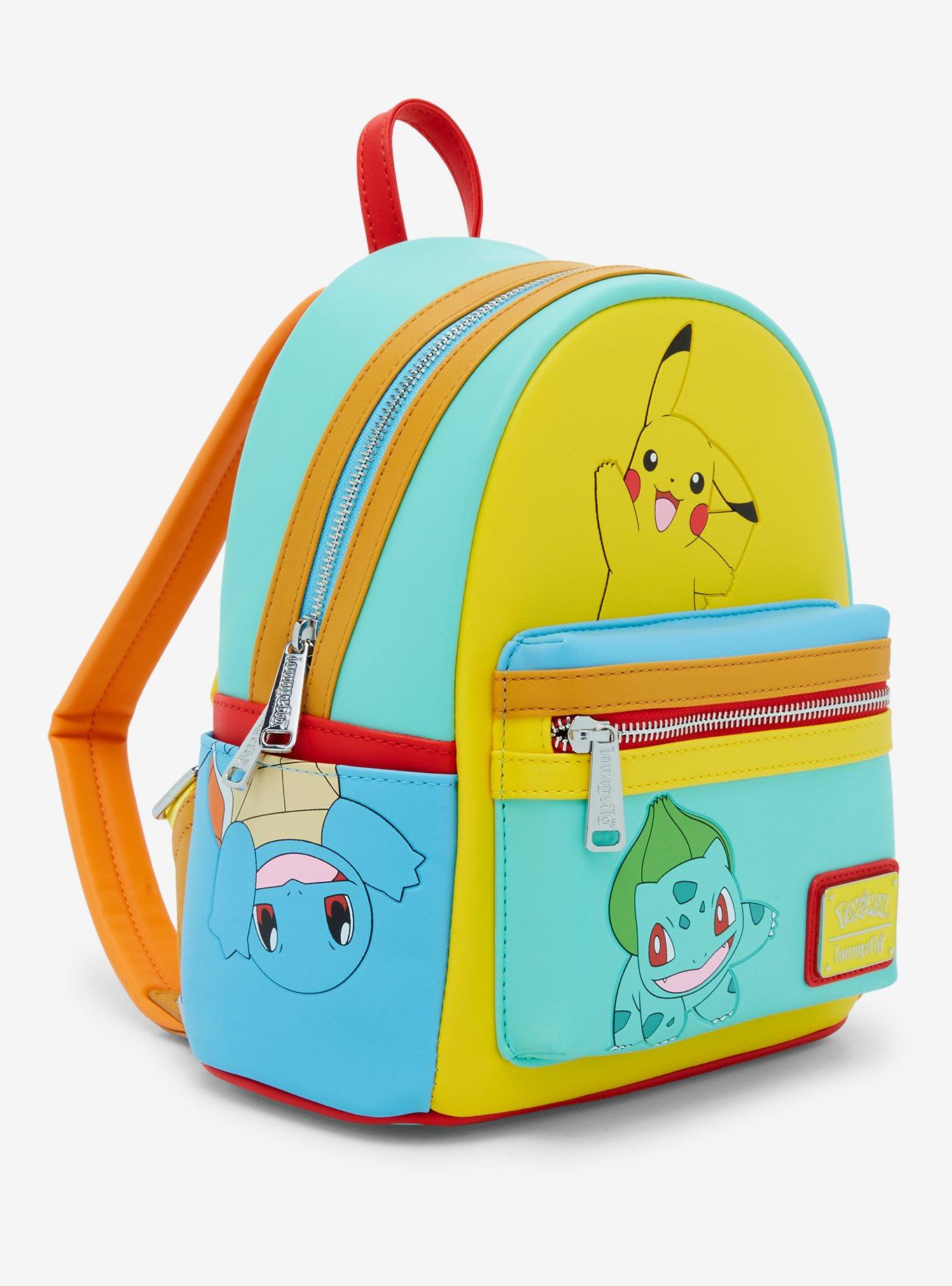 Loungefly Pokémon Color Block Mini Backpack, , alternate