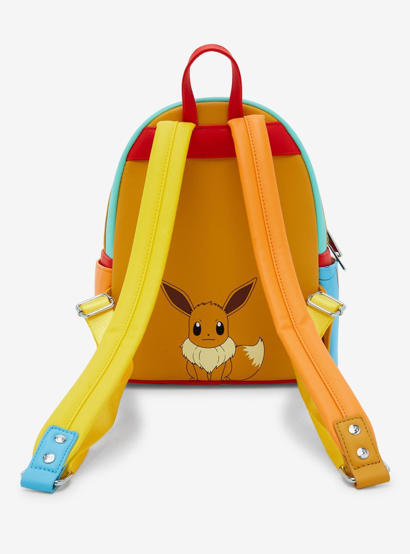 Loungefly Pokémon Color Block Mini Backpack, , alternate