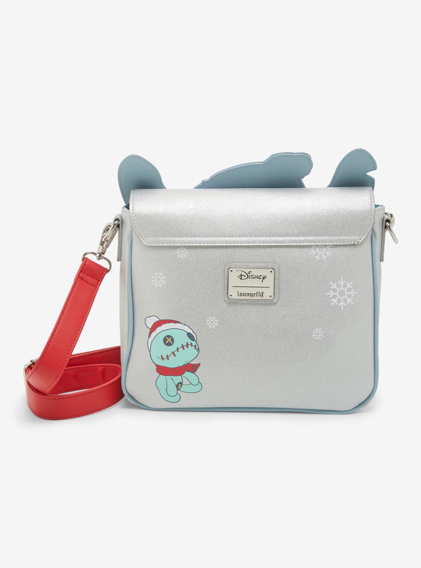 Loungefly Disney Lilo & Stitch Candy Cane Stitch Crossbody Bag, , alternate