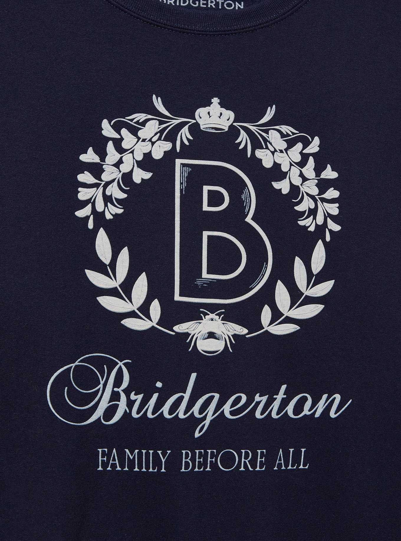 Bridgerton Family Crest Women's Crewneck — BoxLunch Exclusive, , hi-res