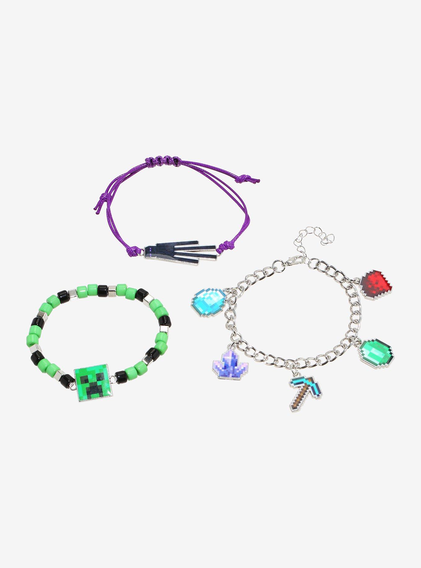 Minecraft Charm Bracelet Set, , hi-res