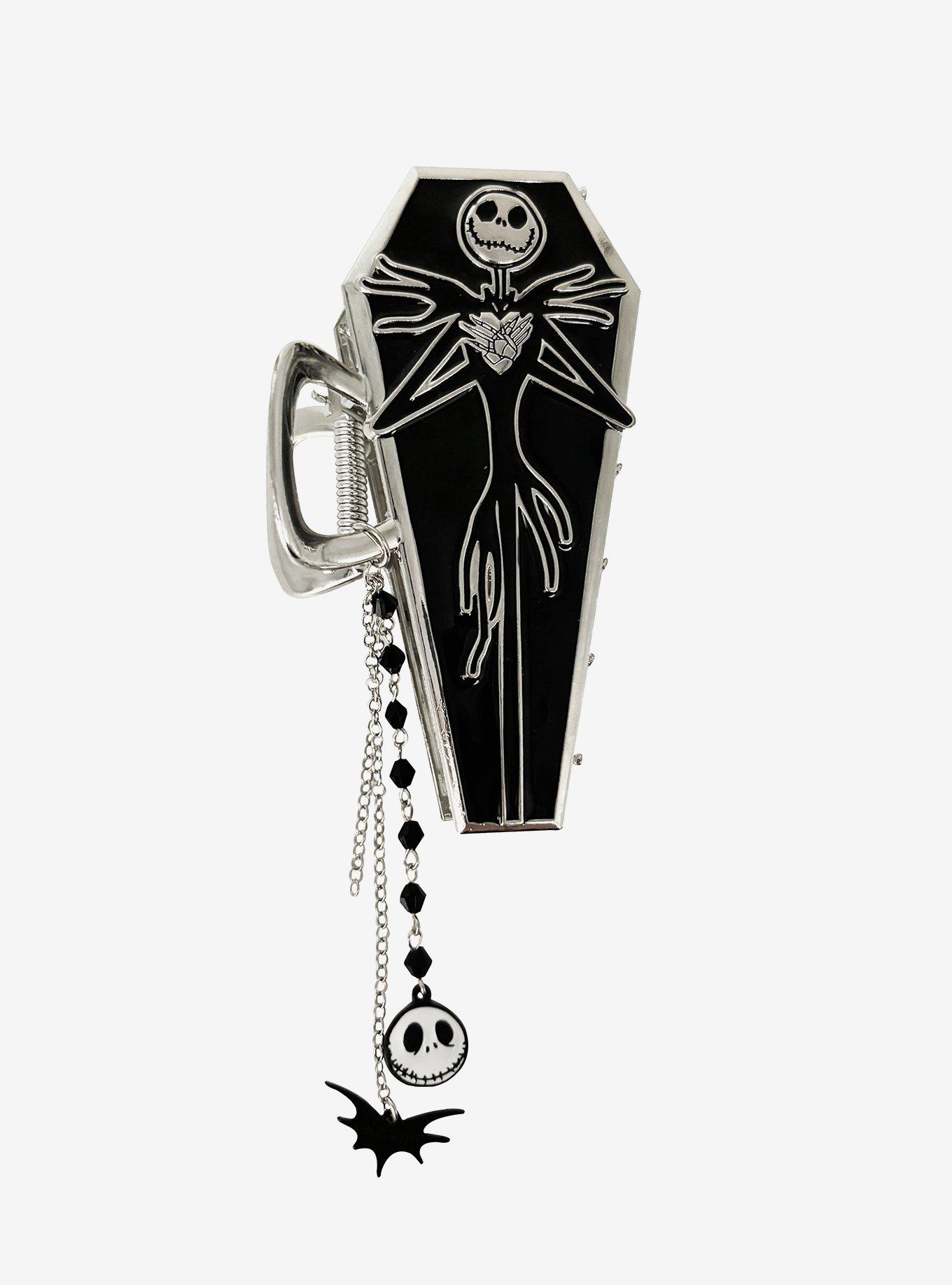 Her Universe The Nightmare Before Christmas Jack Coffin Claw Hair Clip, , alternate