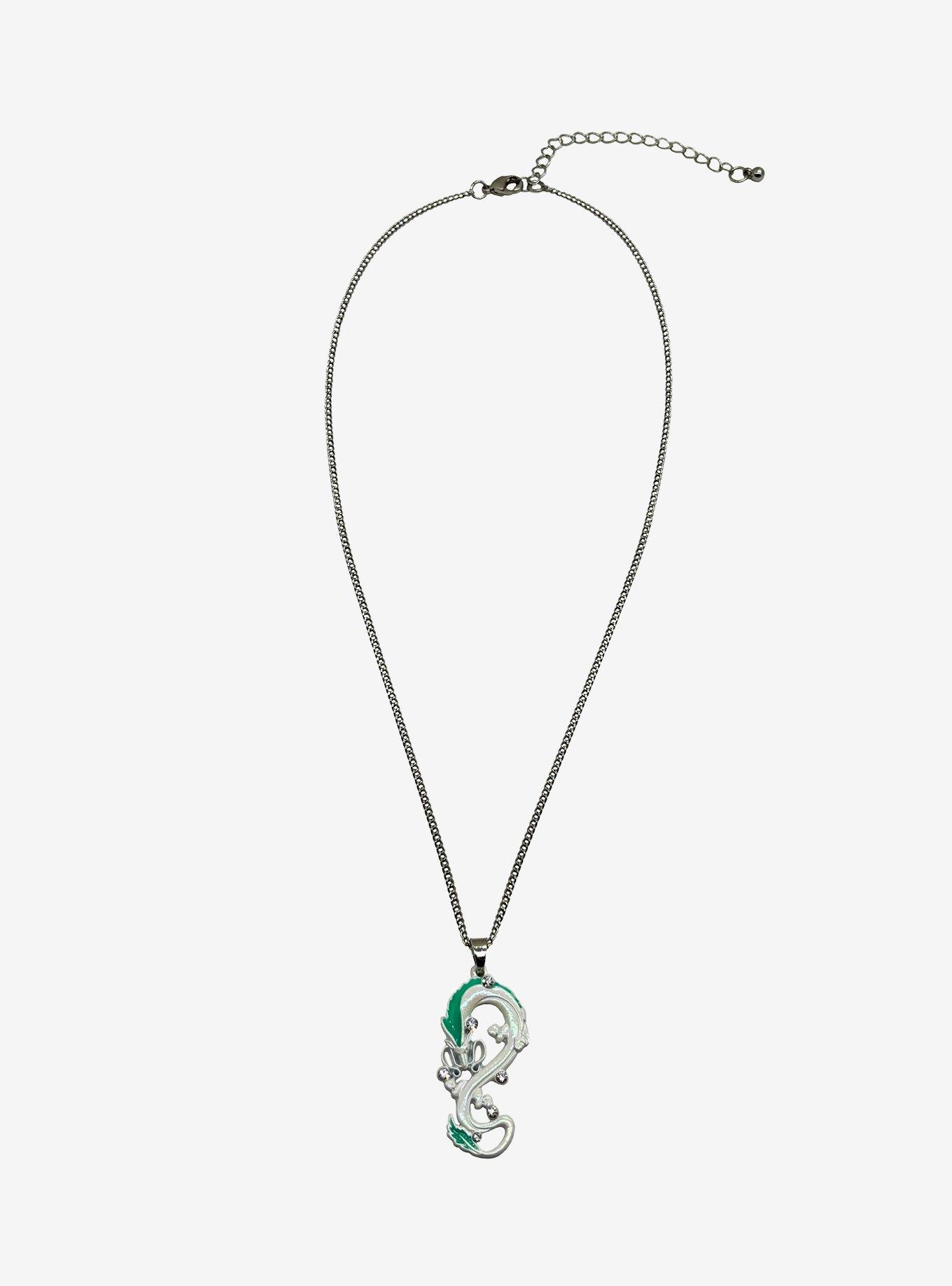 Studio Ghibli&reg; Spirited Away Haku Jeweled Pendant Necklace, , hi-res