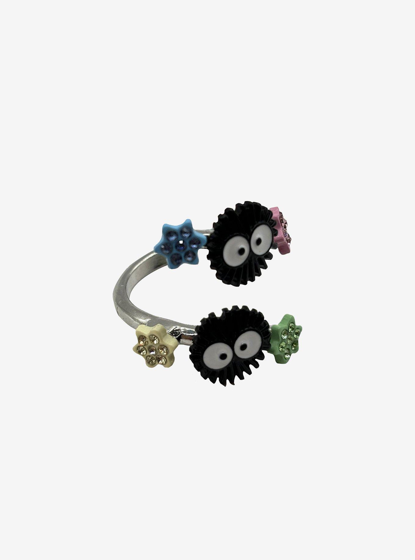 Studio Ghibli® Spirited Away Soot Sprite Glitter Star Candy Ring, , hi-res