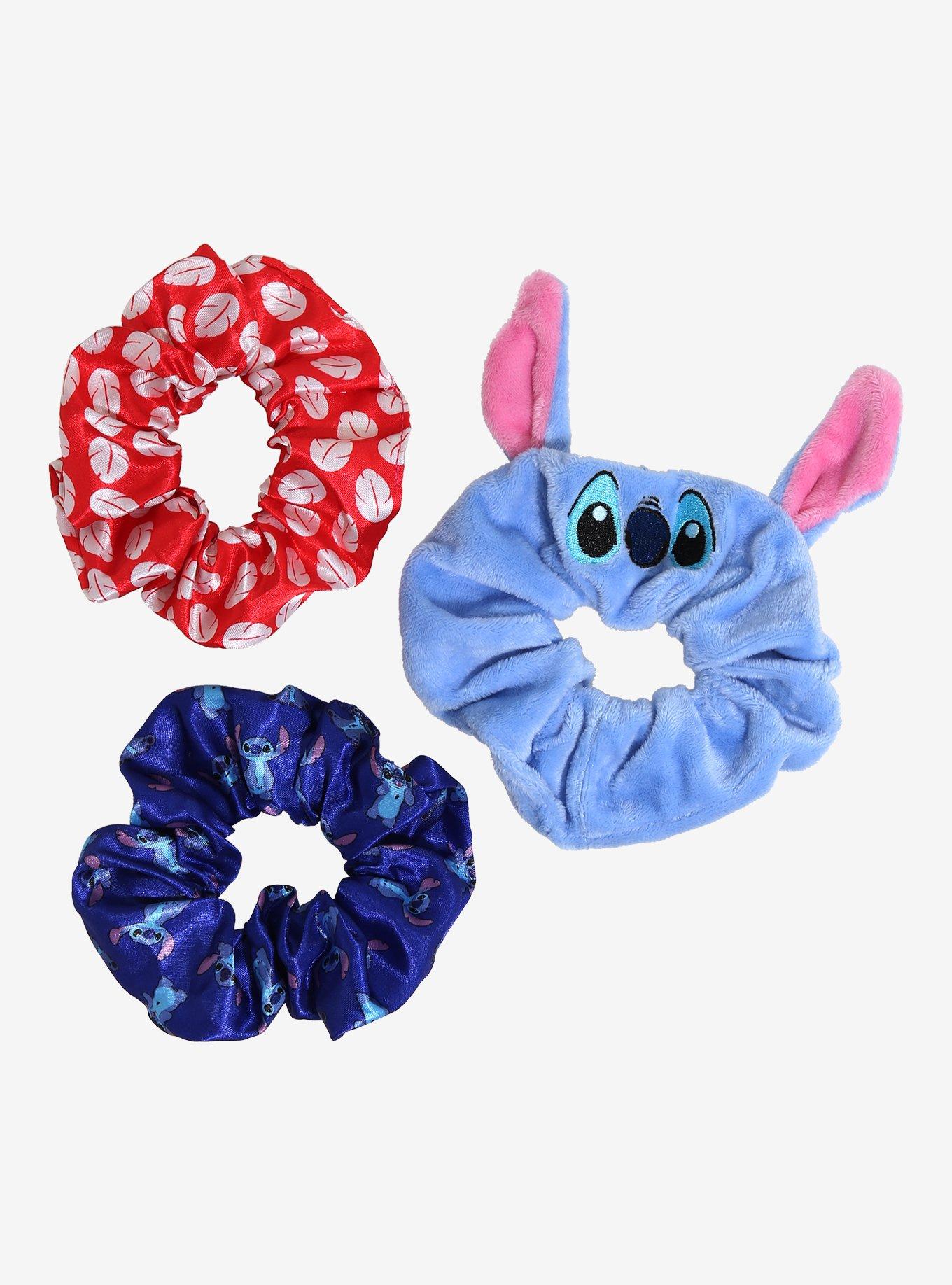 Disney Lilo & Stitch Figural Scrunchie Set, , hi-res