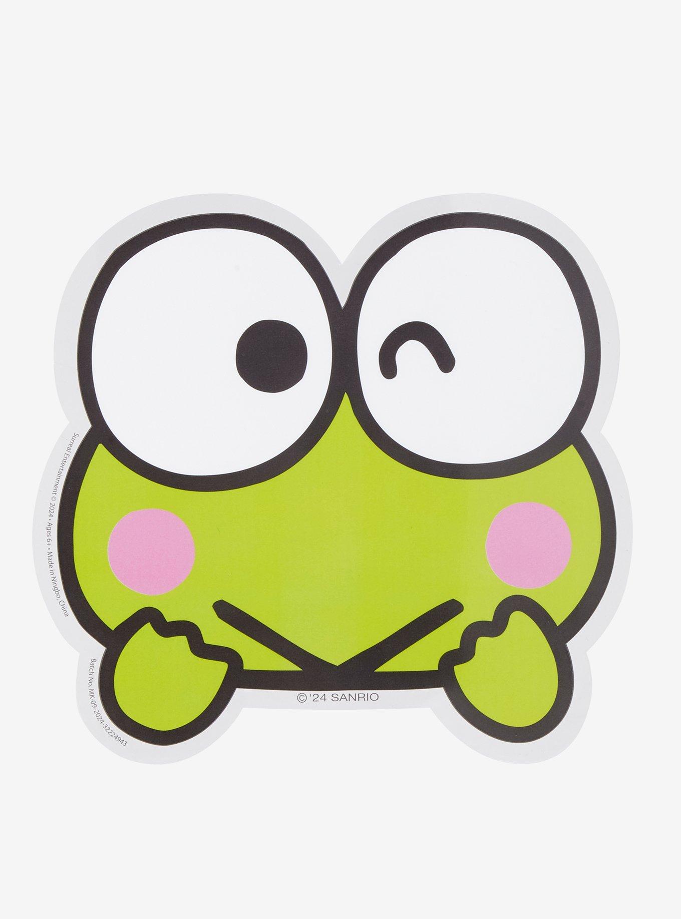 Sanrio Keroppi Smiling Auto Decal - BoxLunch Exclusive, , hi-res