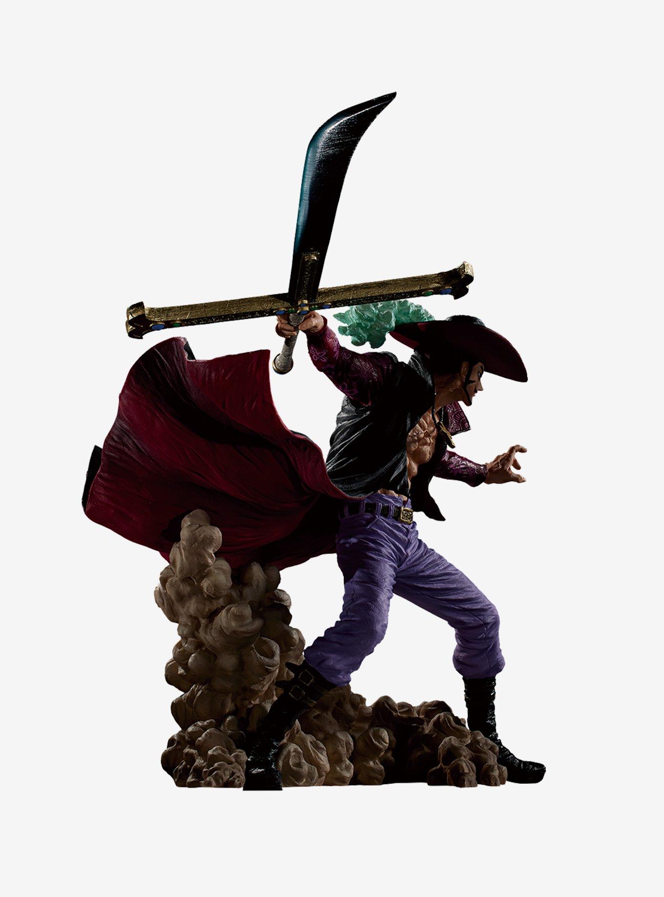 Bandai Spirits One Piece Ichibansho Dracule Mihawk (Genealogy of Swordsman's Soul) Figure, , alternate