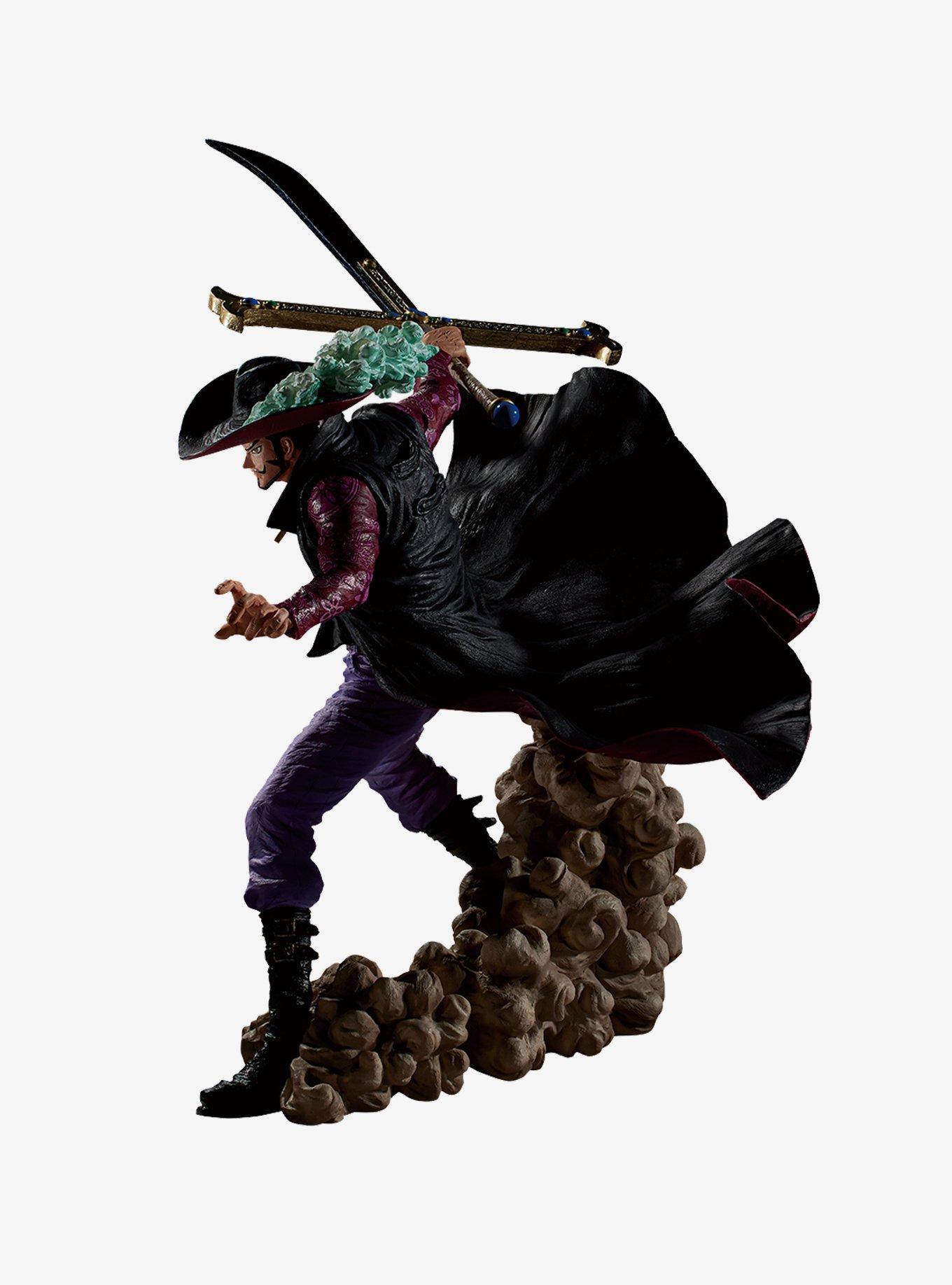 Bandai Spirits One Piece Ichibansho Dracule Mihawk (Genealogy of Swordsman's Soul) Figure, , alternate